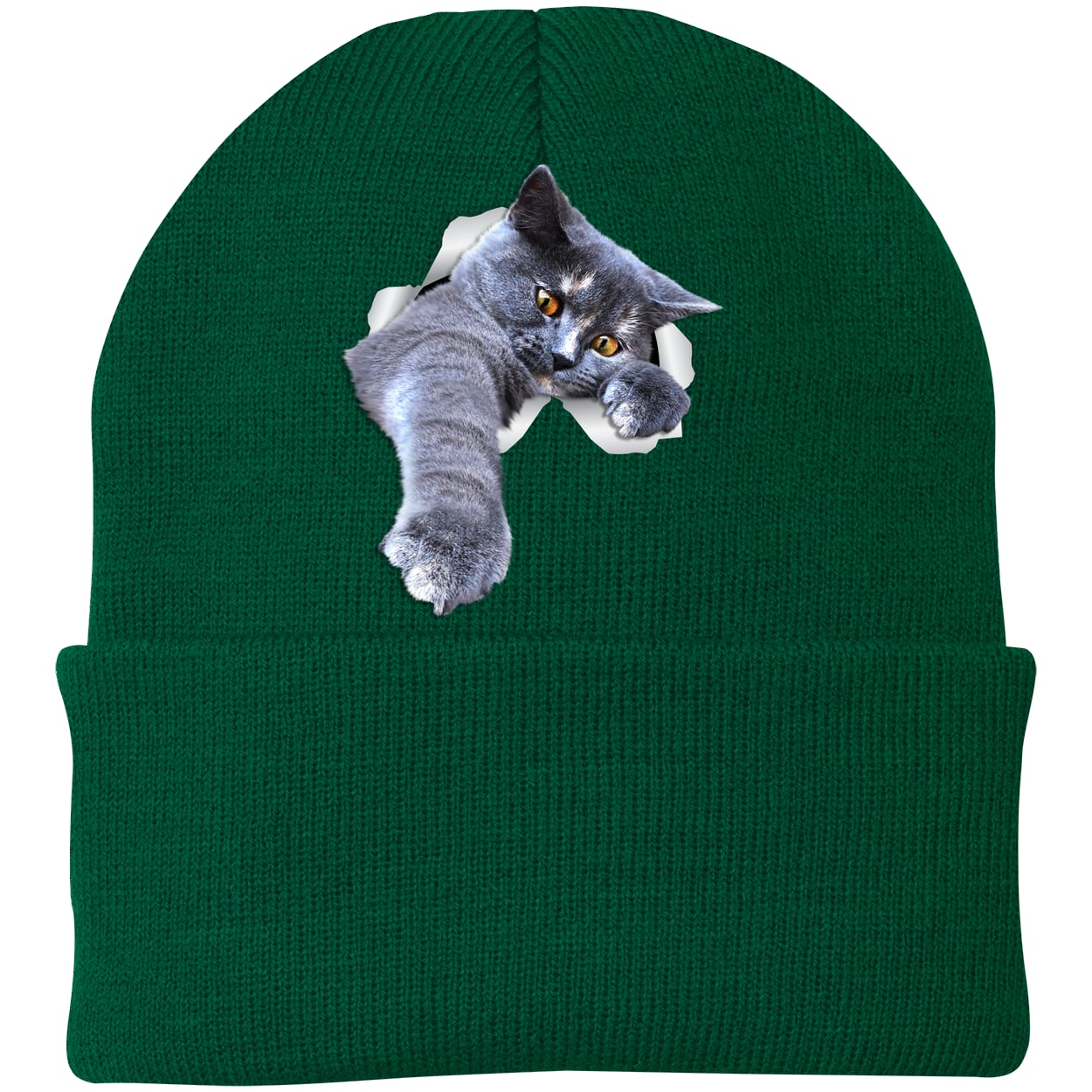 CP90 Port & Company Knit Beanie - Athletic Green