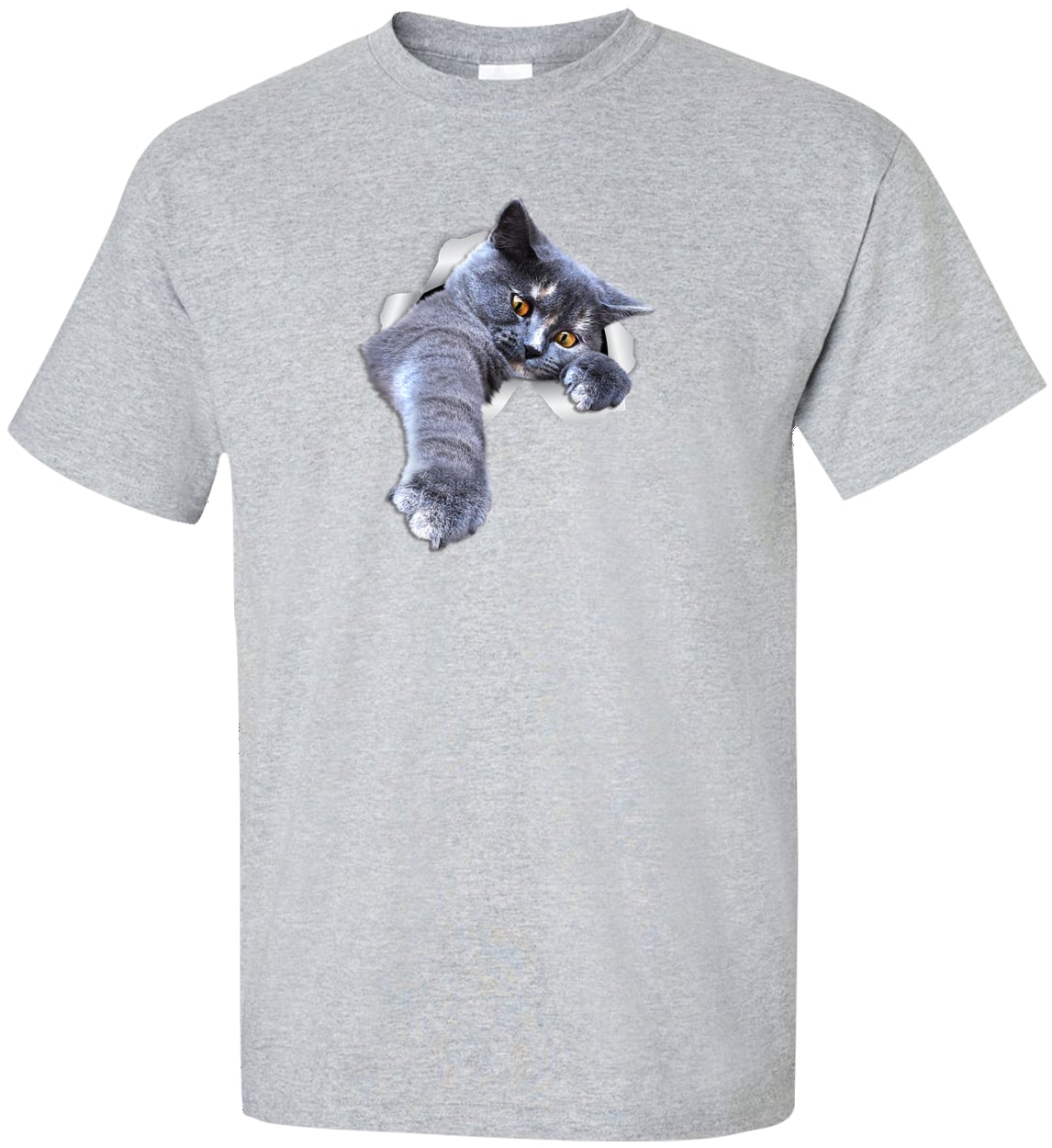 G200T Gildan Mens Tall Ultra Cotton Tee - Sport Grey