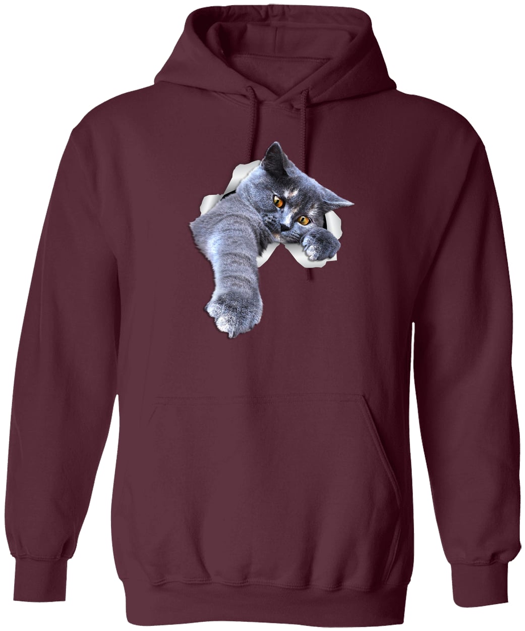 G185 Gildan Pullover Hoodie - Maroon