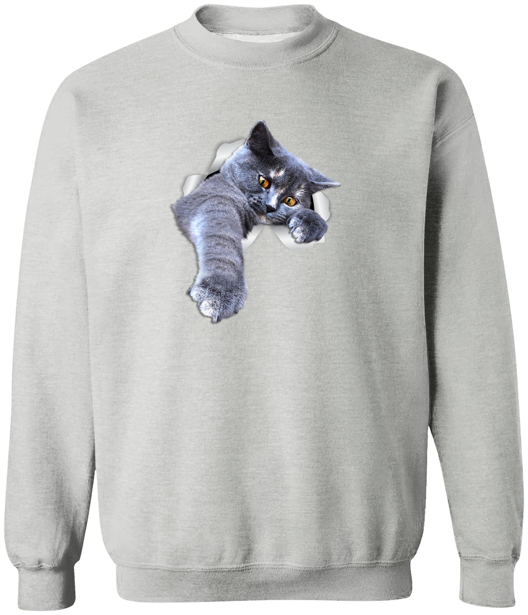 G180 Gildan Crewneck Pullover Sweatshirt - Sport Grey