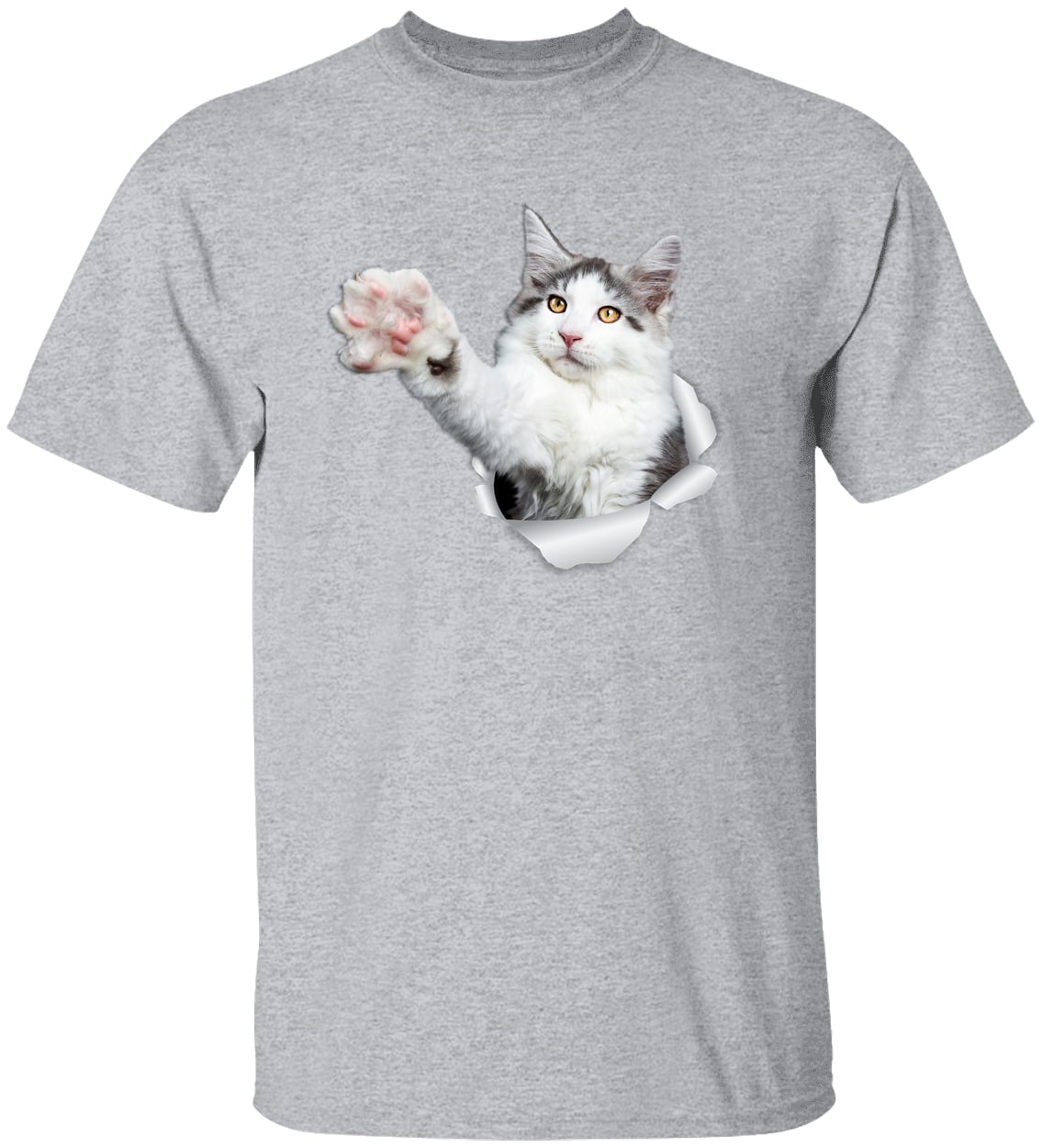 G500 Gildan 5.3 oz. T-Shirt - Sport Grey