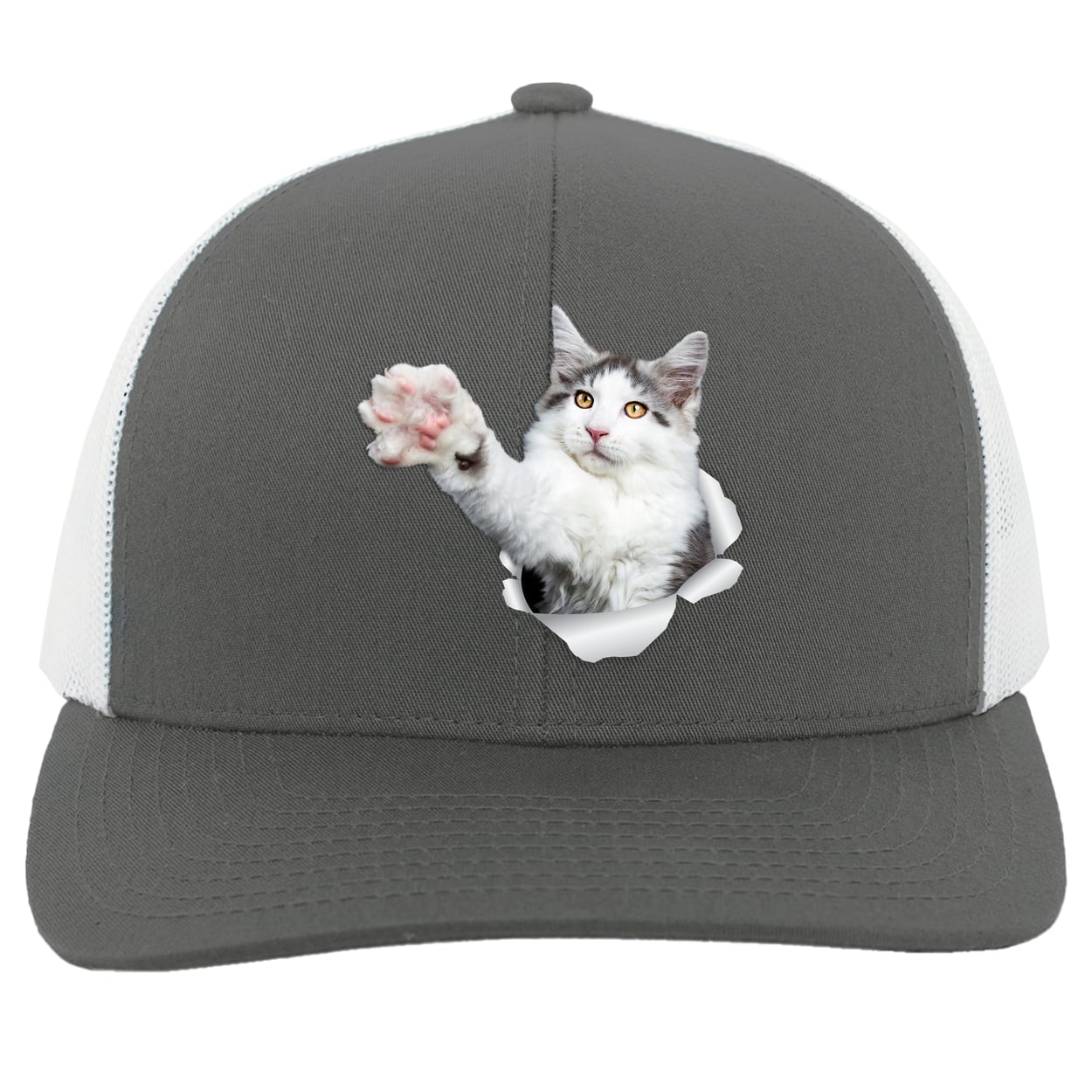 104C Trucker Snap Back - Graphite/White