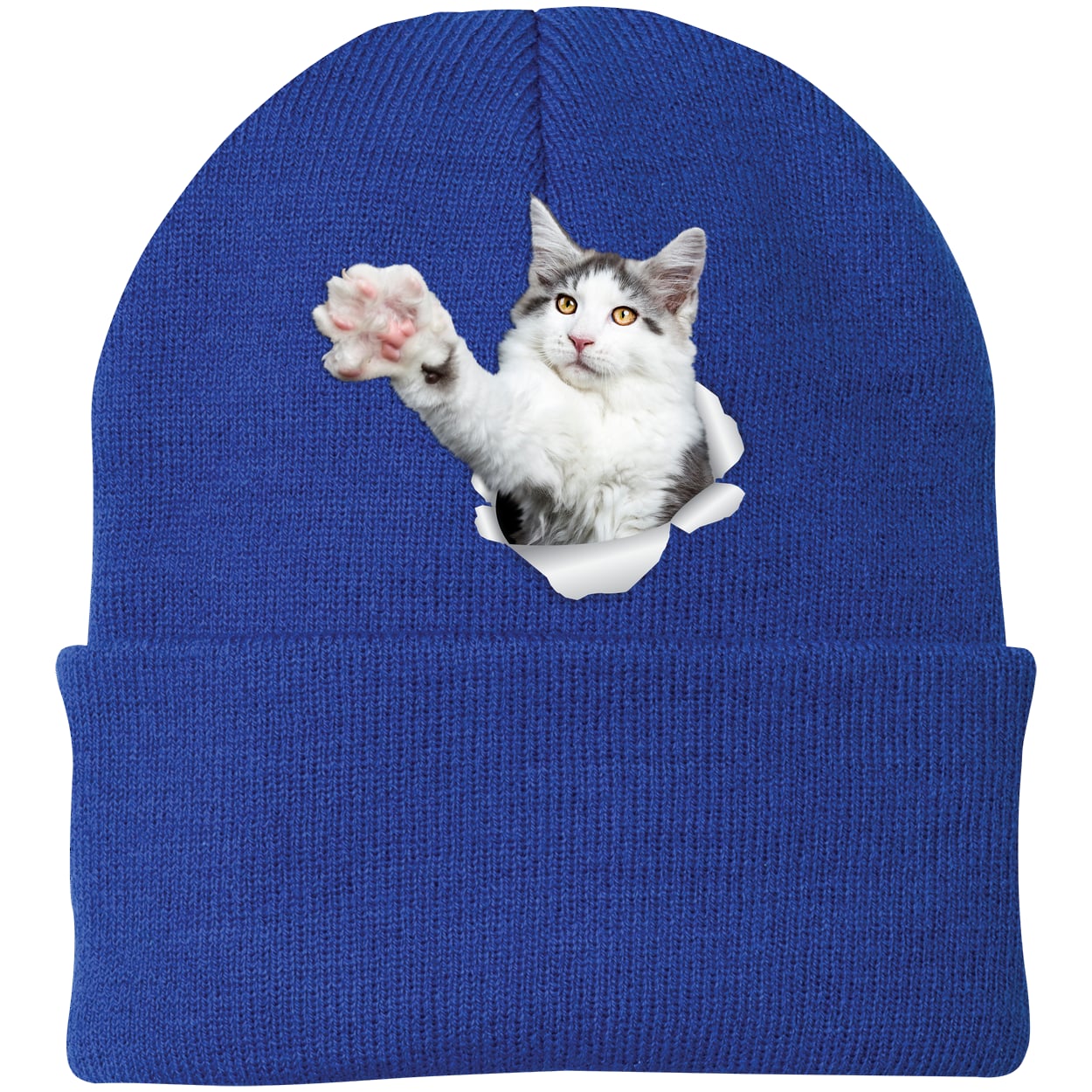 CP90 Port & Company Knit Beanie - Athletic Royal