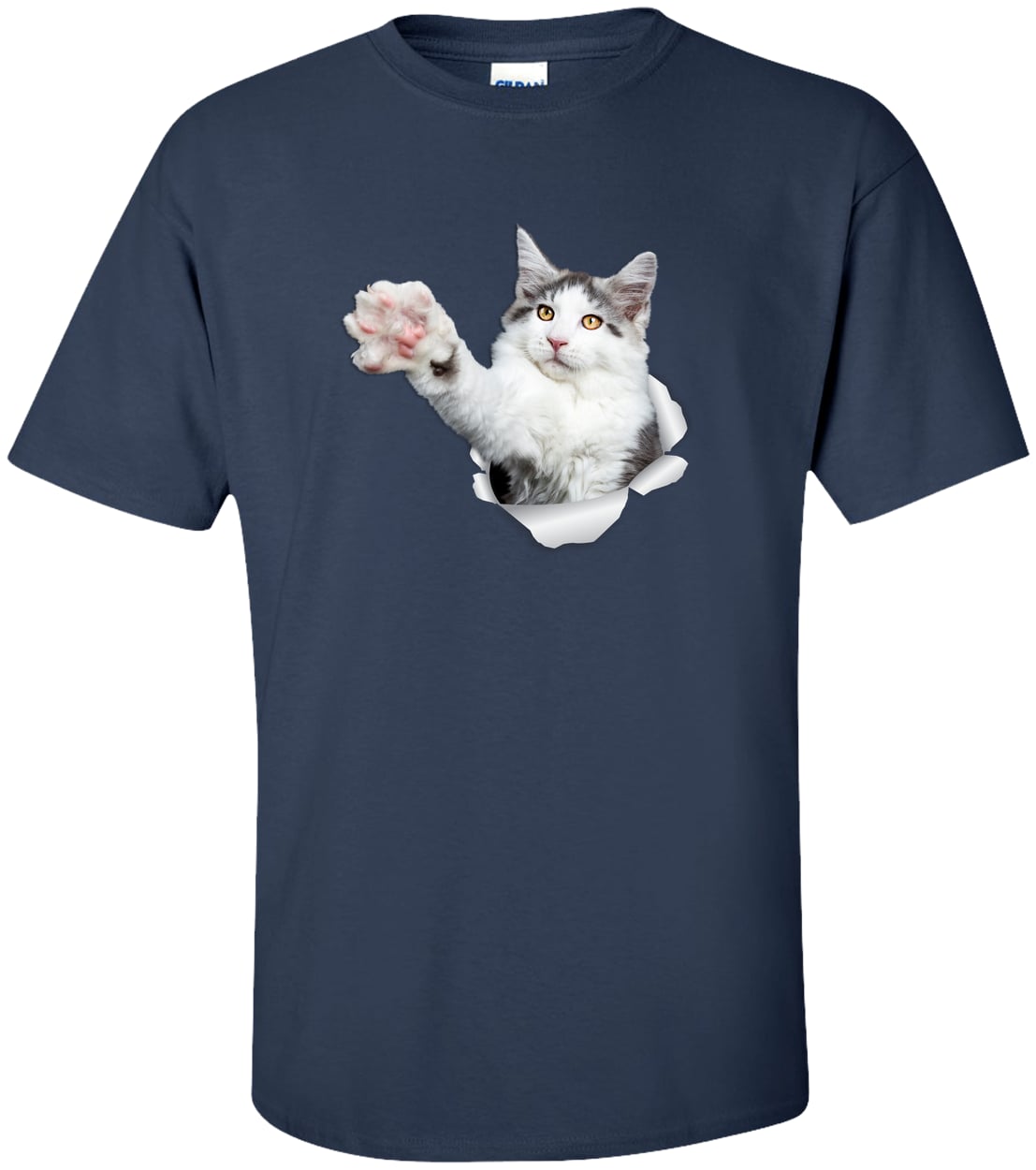 G200T Gildan Mens Tall Ultra Cotton Tee - Navy