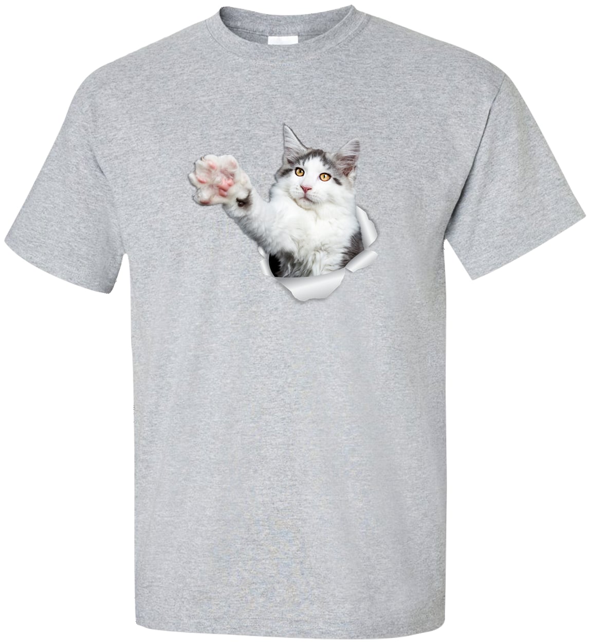 G200T Gildan Mens Tall Ultra Cotton Tee - Sport Grey