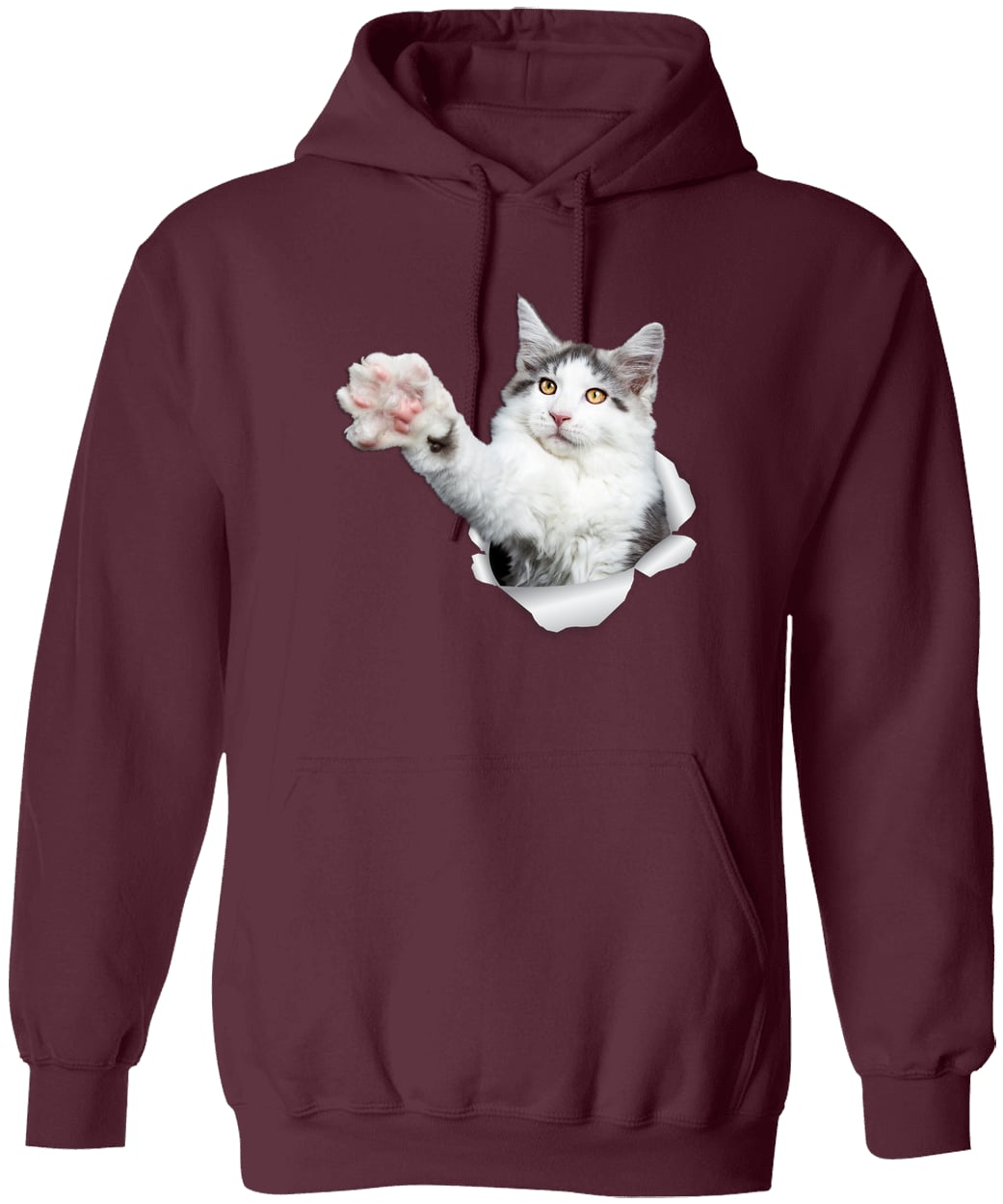 G185 Gildan Pullover Hoodie - Maroon