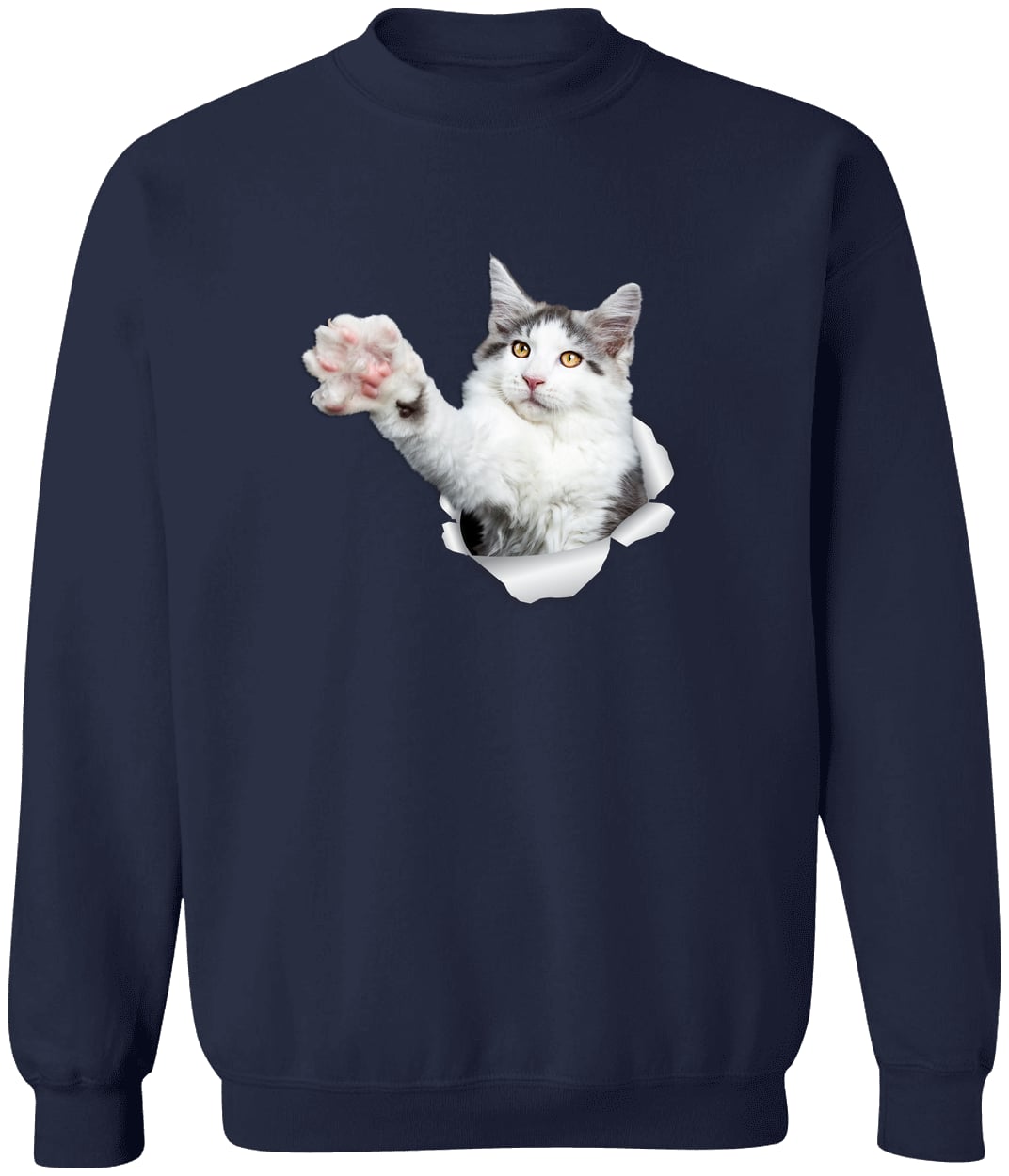 G180 Gildan Crewneck Pullover Sweatshirt - Navy
