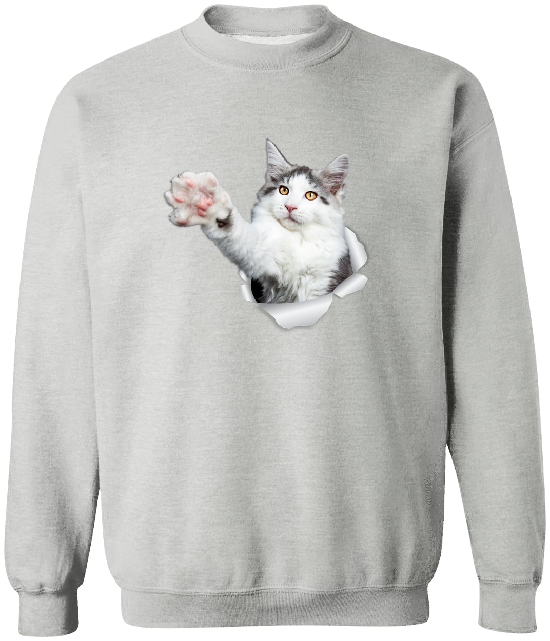 G180 Gildan Crewneck Pullover Sweatshirt - Sport Grey