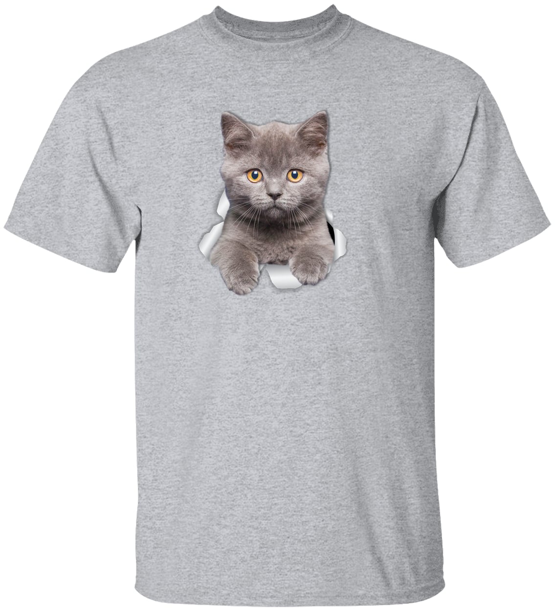 G500 Gildan 5.3 oz. T-Shirt - Sport Grey