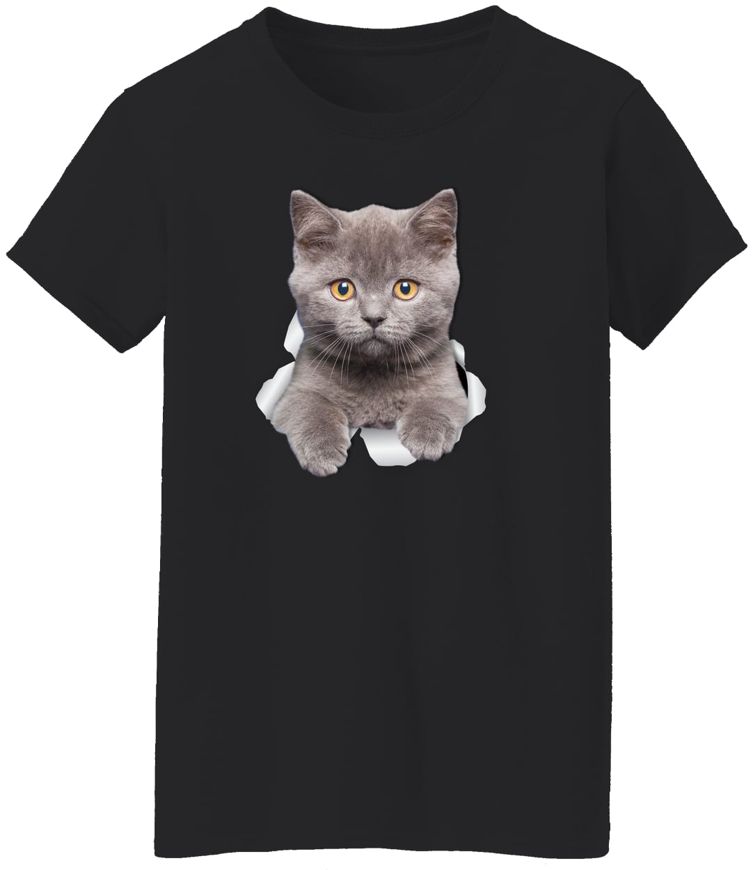 G500L Ladies' 5.3 oz. T-Shirt - Black