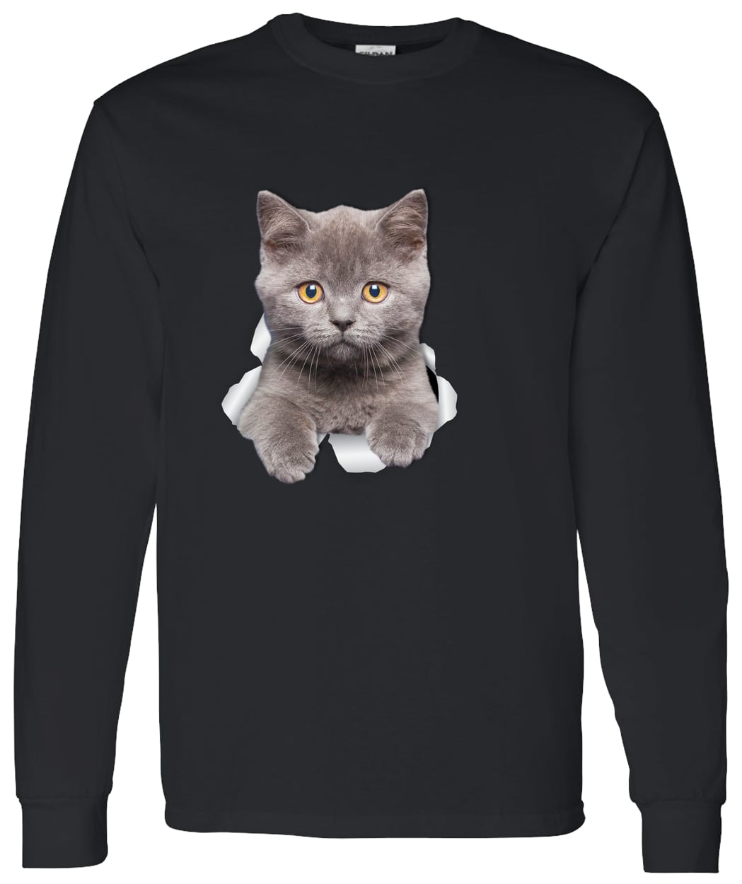 G540 LS T-Shirt 5.3 oz. - Black