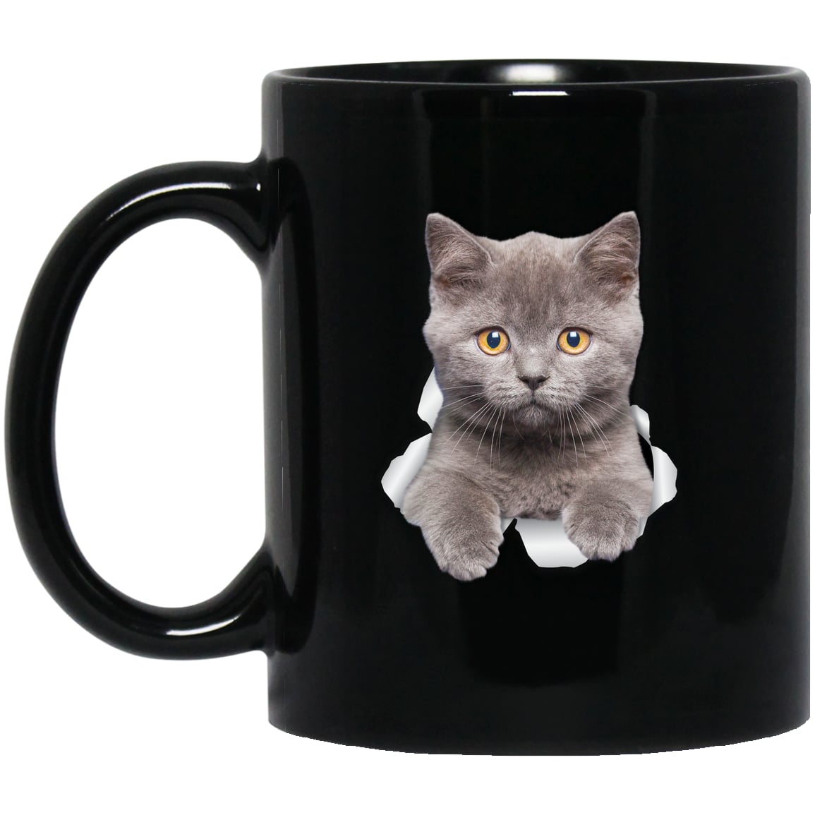 BM11OZ 11oz Black Mug Design Preview