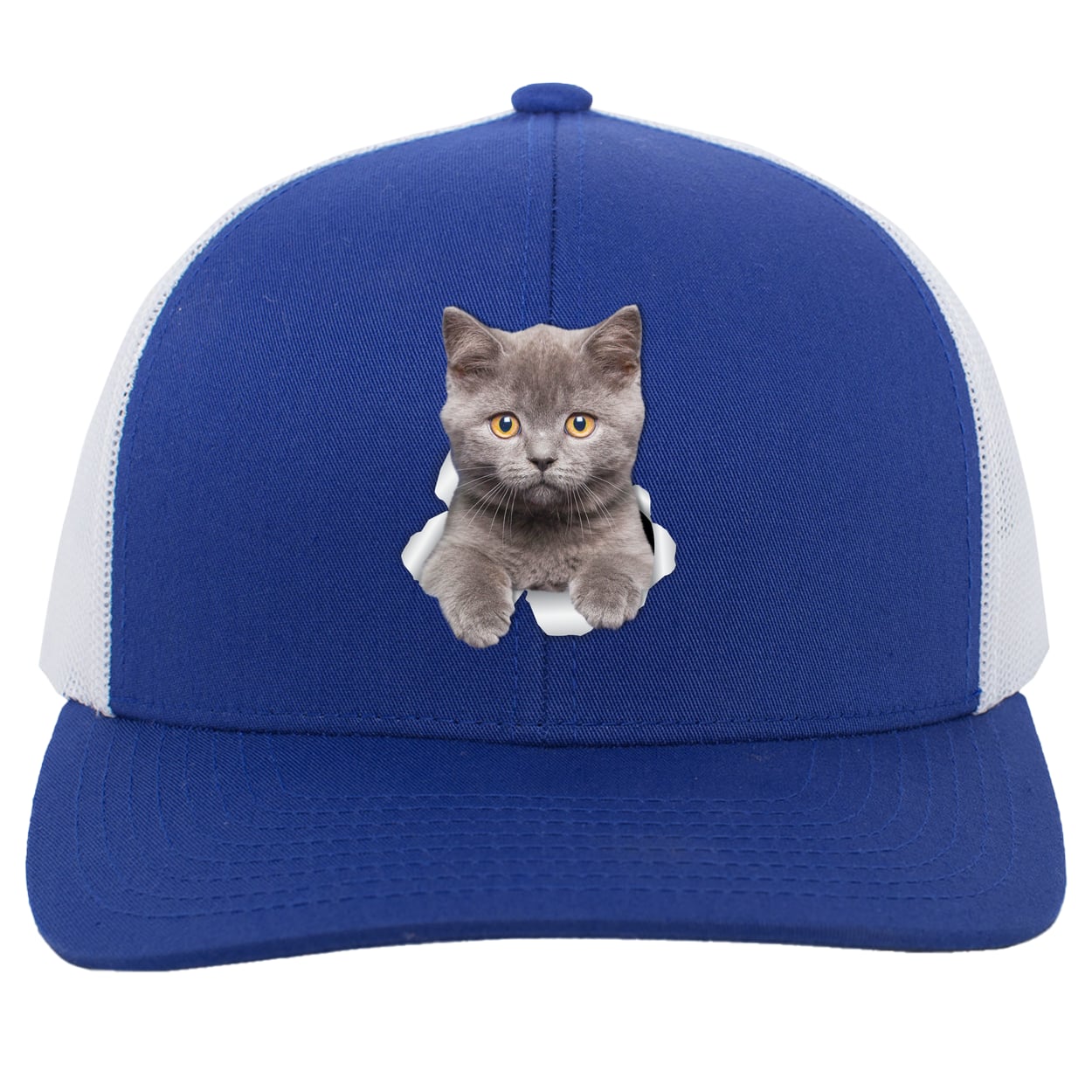 104C Trucker Snap Back - Royal/White