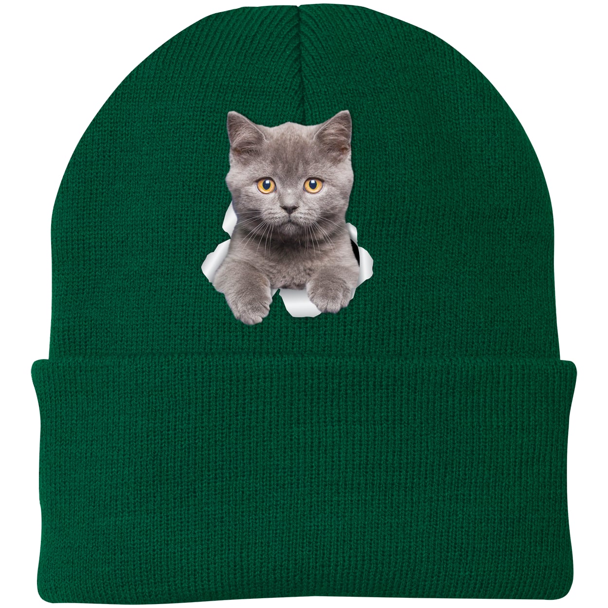 CP90 Port & Company Knit Beanie - Athletic Green