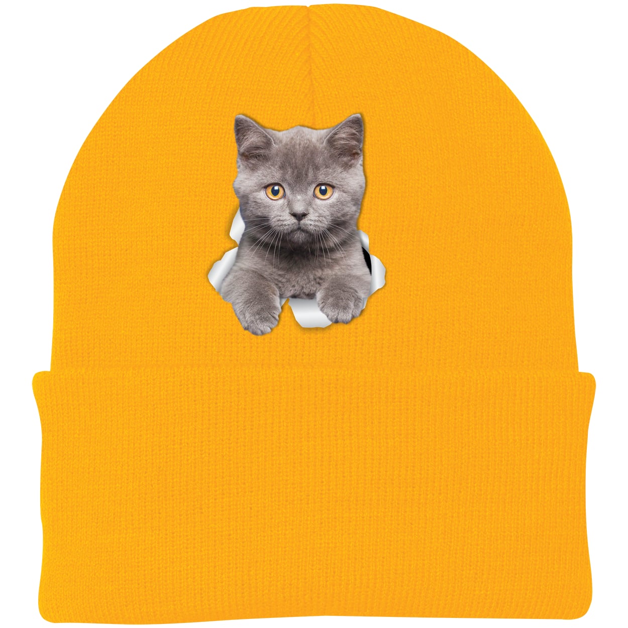 CP90 Port & Company Knit Beanie - Athletic Gold