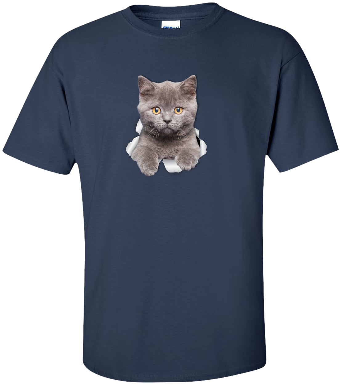 G200T Gildan Mens Tall Ultra Cotton Tee - Navy
