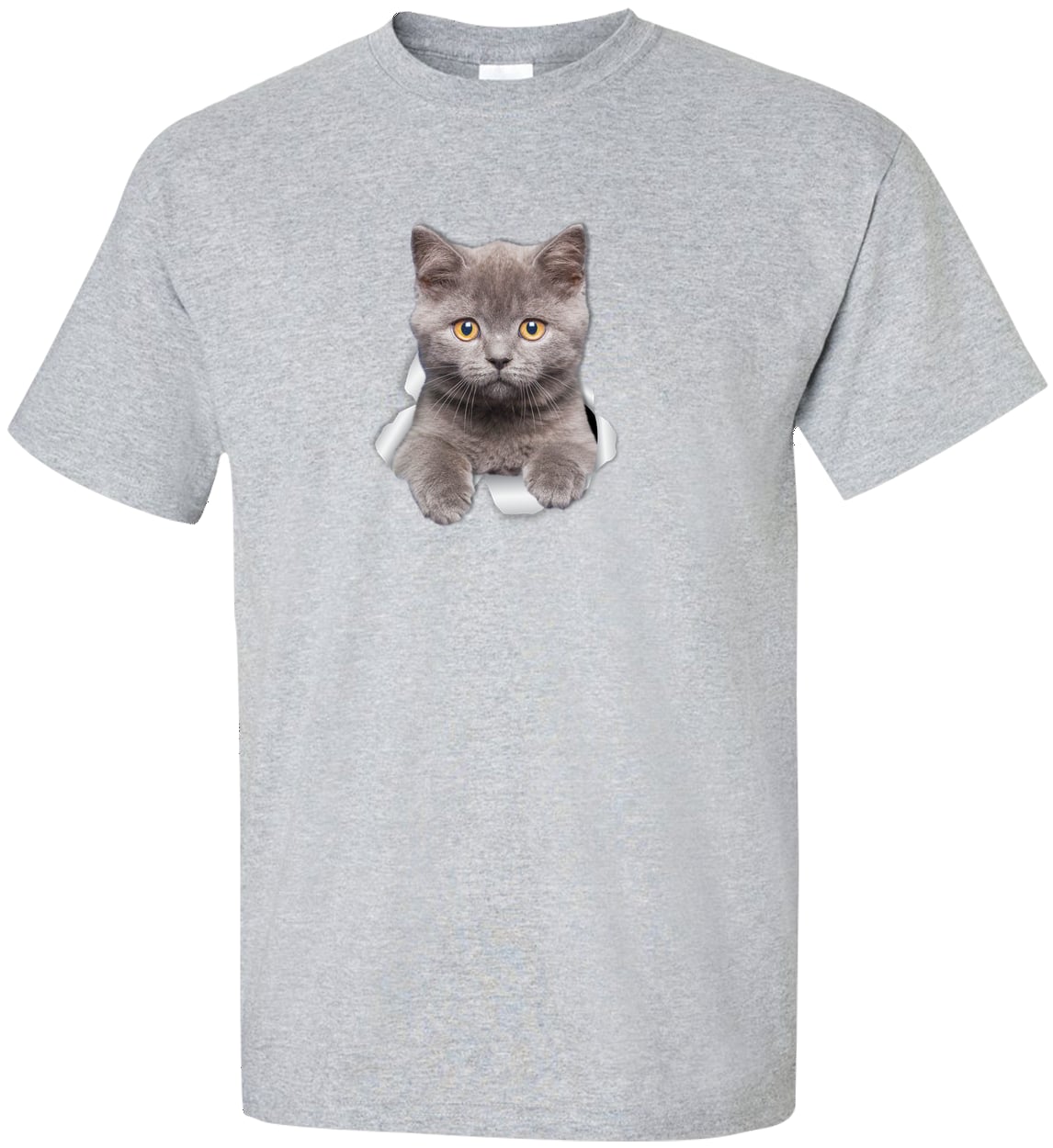 G200T Gildan Mens Tall Ultra Cotton Tee - Sport Grey