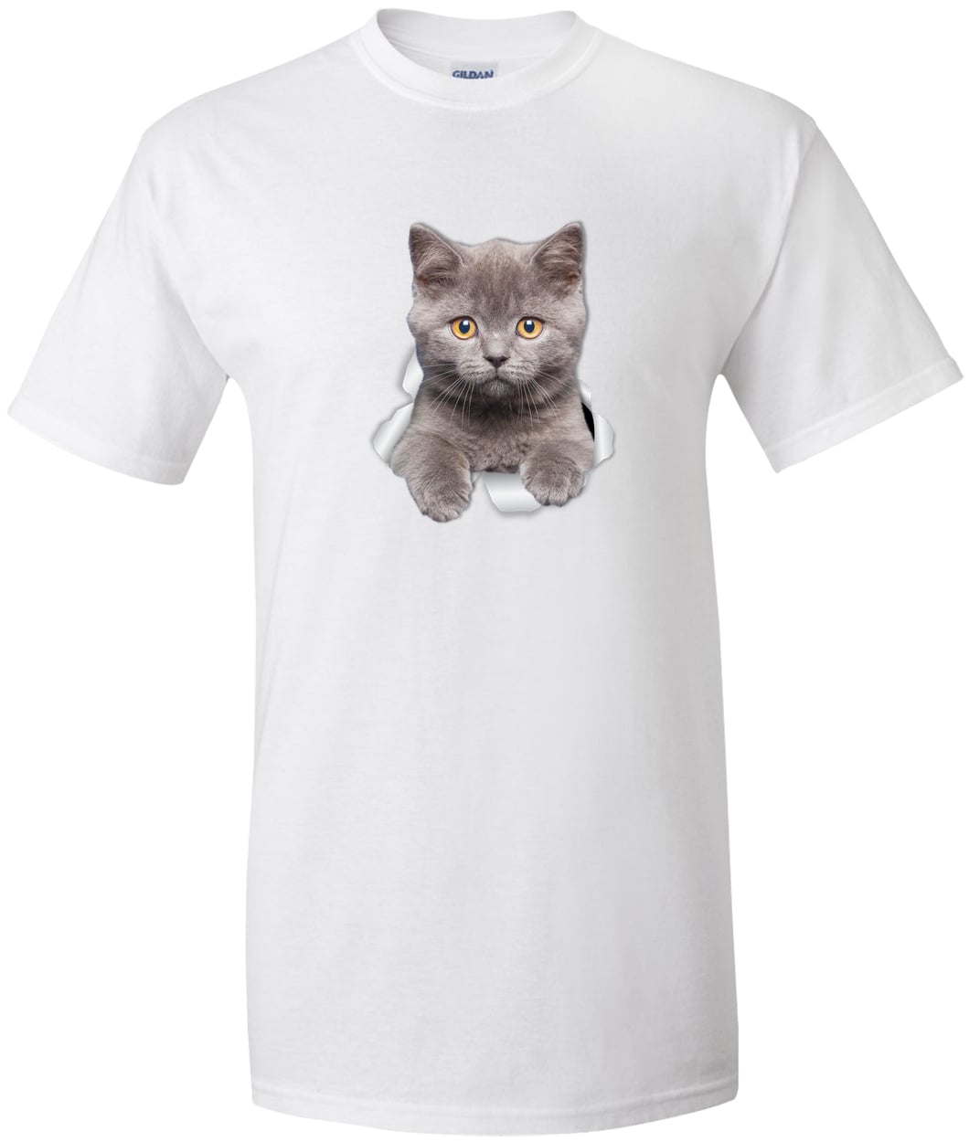 G200T Gildan Mens Tall Ultra Cotton Tee - White
