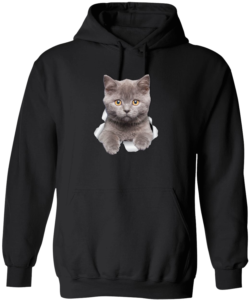 G185 Gildan Pullover Hoodie - Black