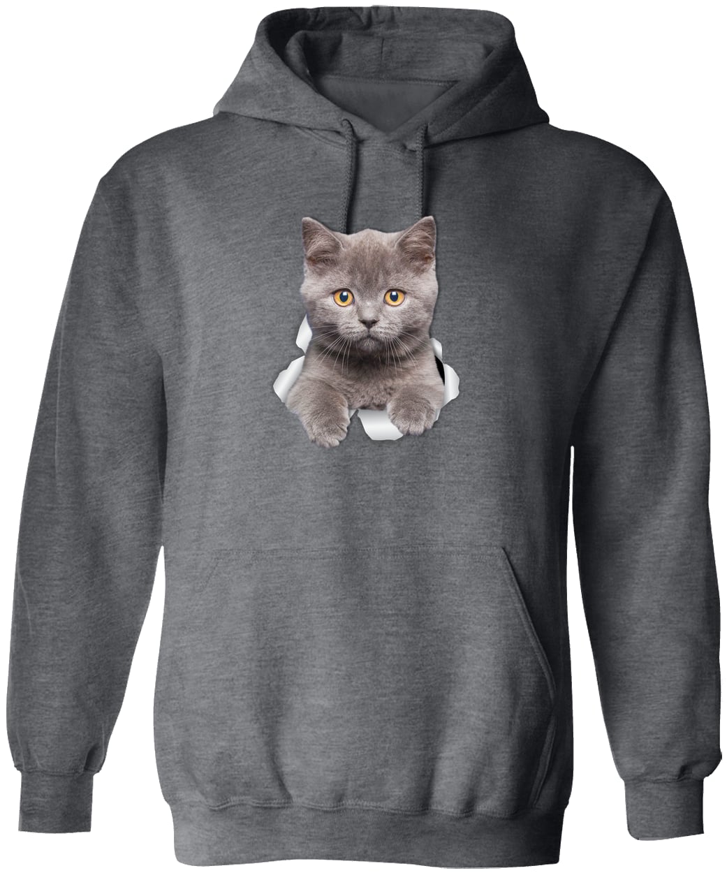 G185 Gildan Pullover Hoodie - Dark Heather
