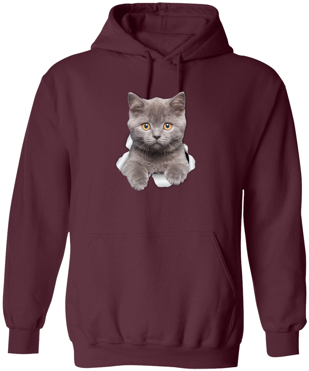 G185 Gildan Pullover Hoodie - Maroon