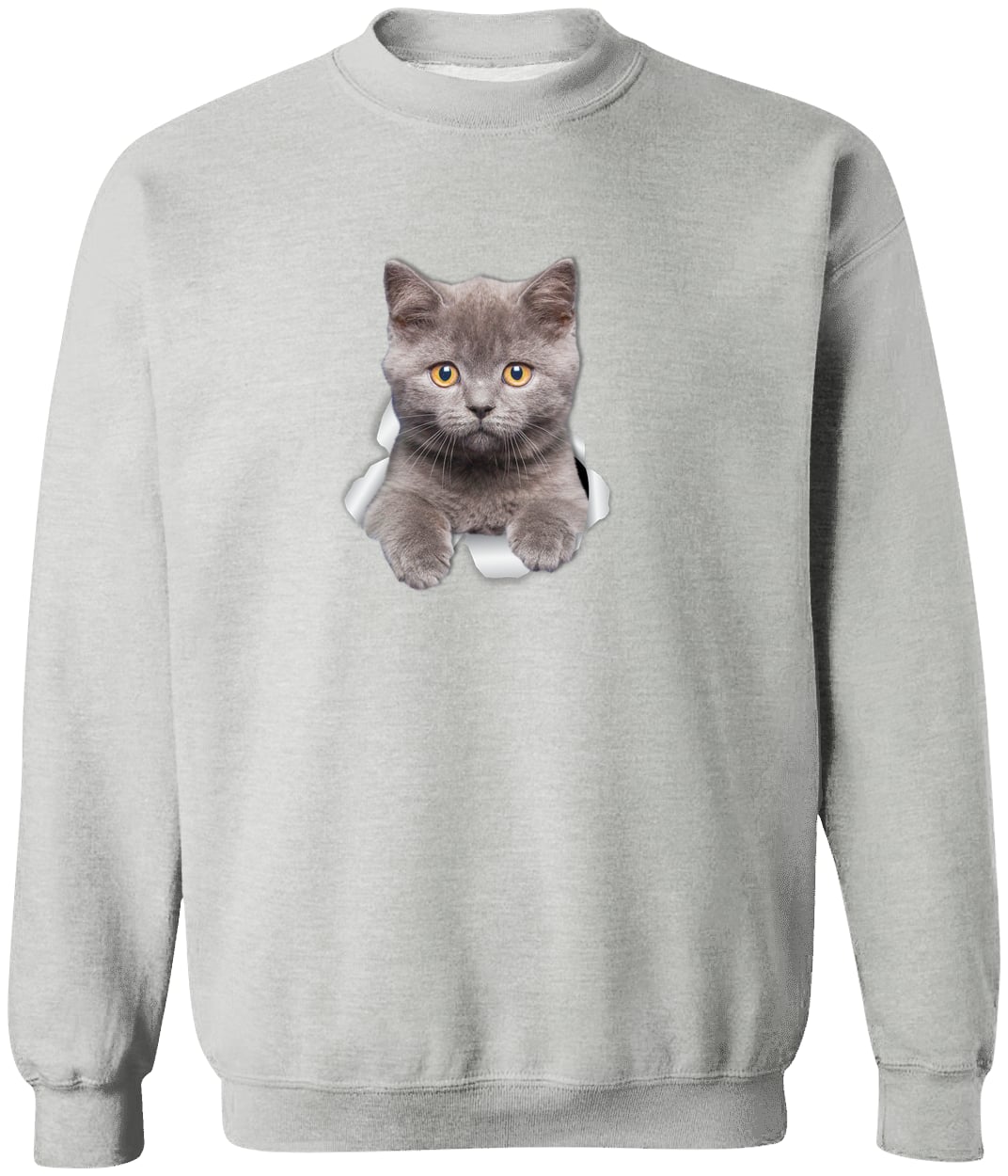 G180 Gildan Crewneck Pullover Sweatshirt - Sport Grey