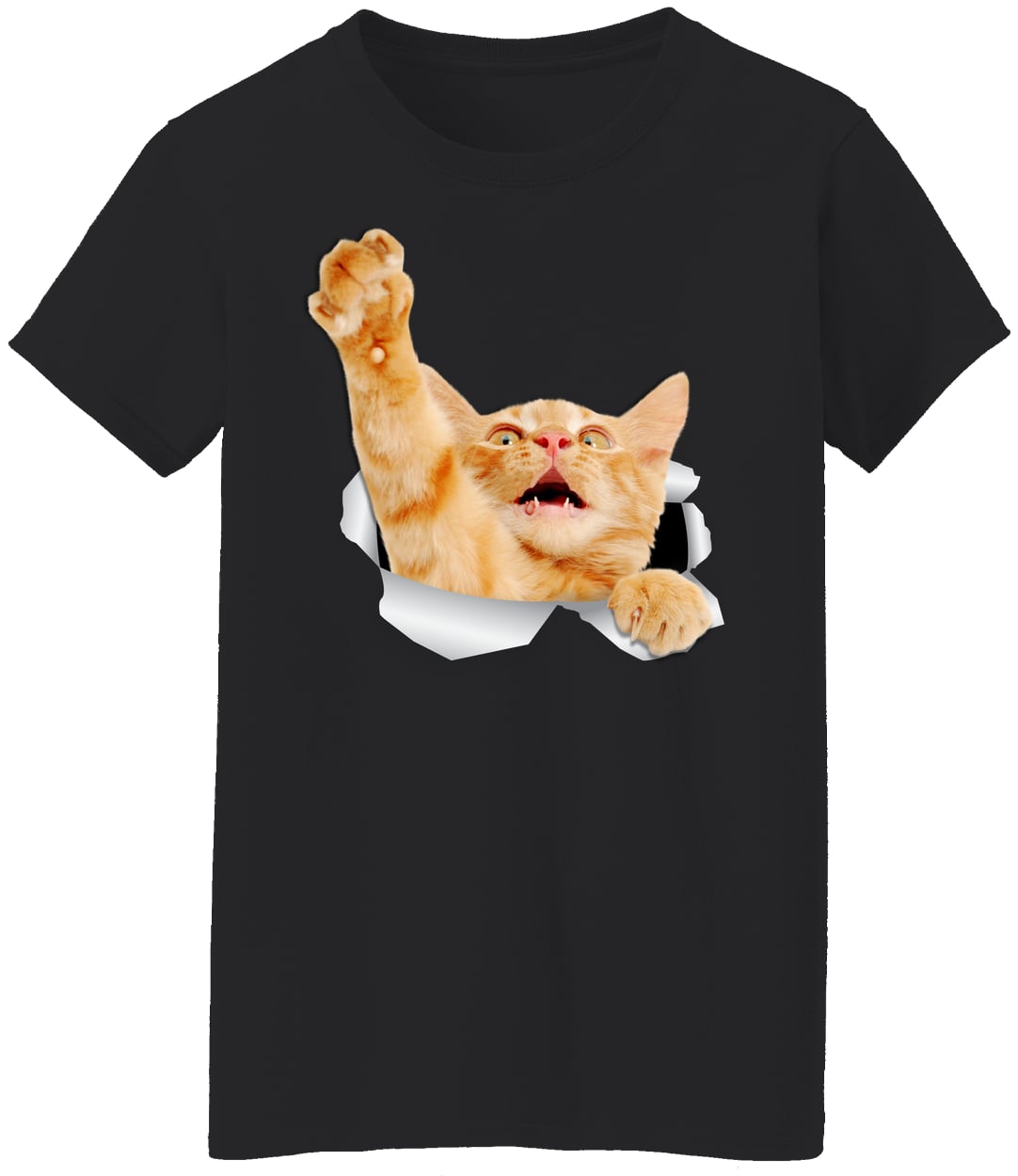 G500L Ladies' 5.3 oz. T-Shirt - Black