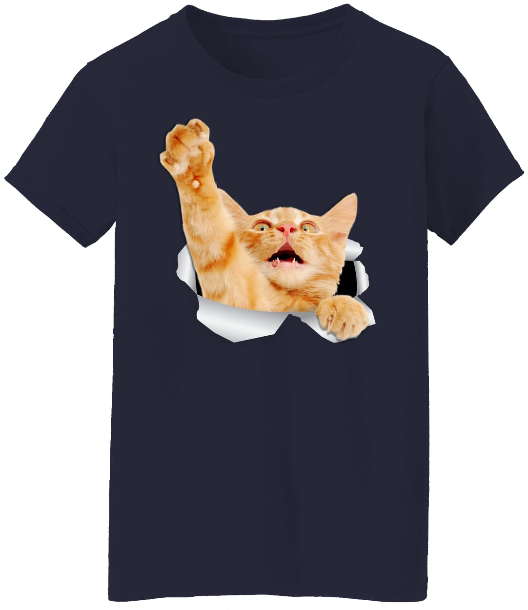G500L Ladies' 5.3 oz. T-Shirt - Navy