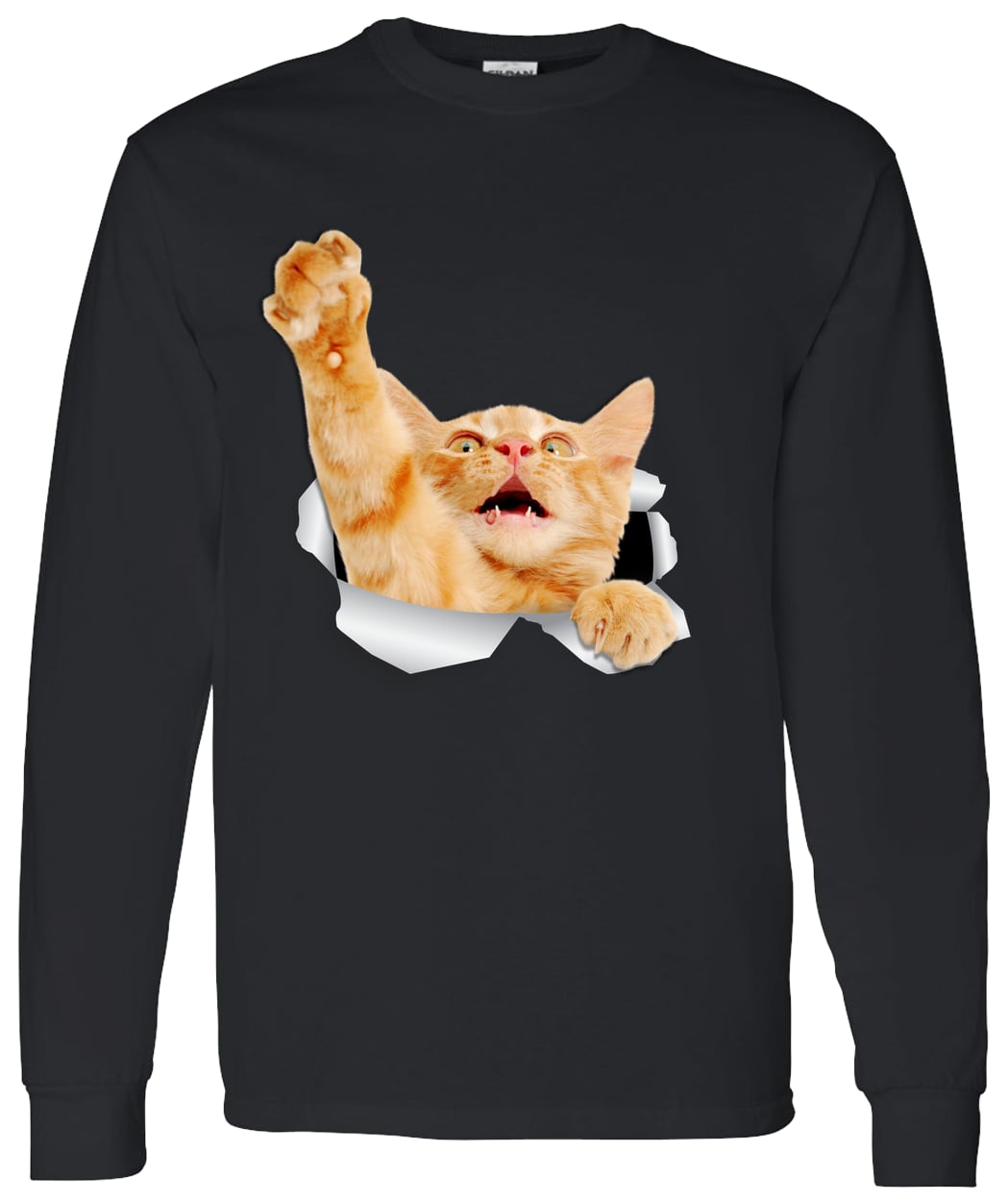 G540 LS T-Shirt 5.3 oz. - Black