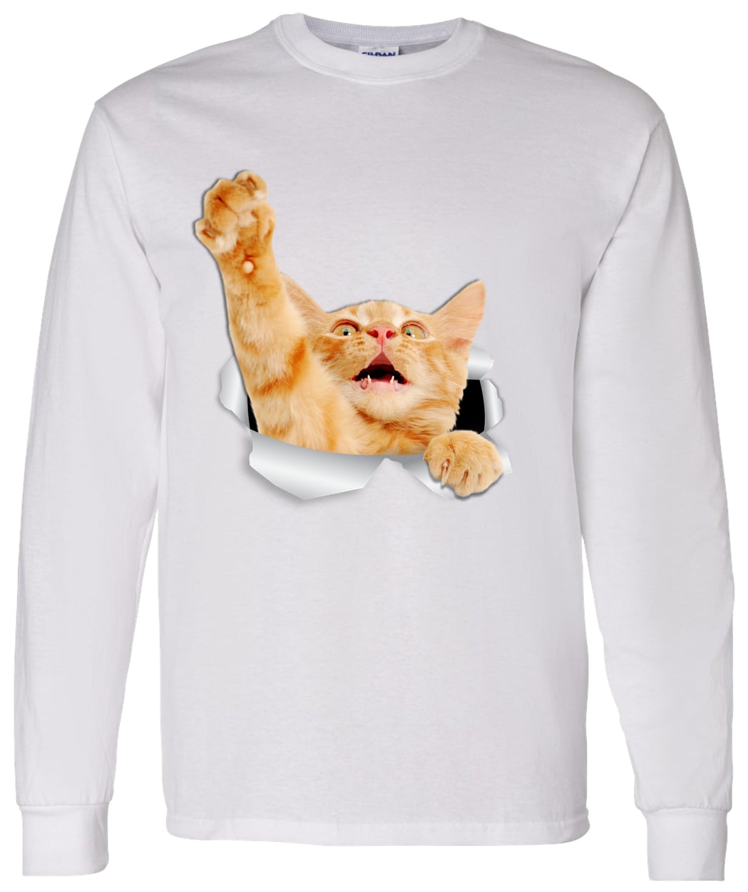 G540 LS T-Shirt 5.3 oz. - White