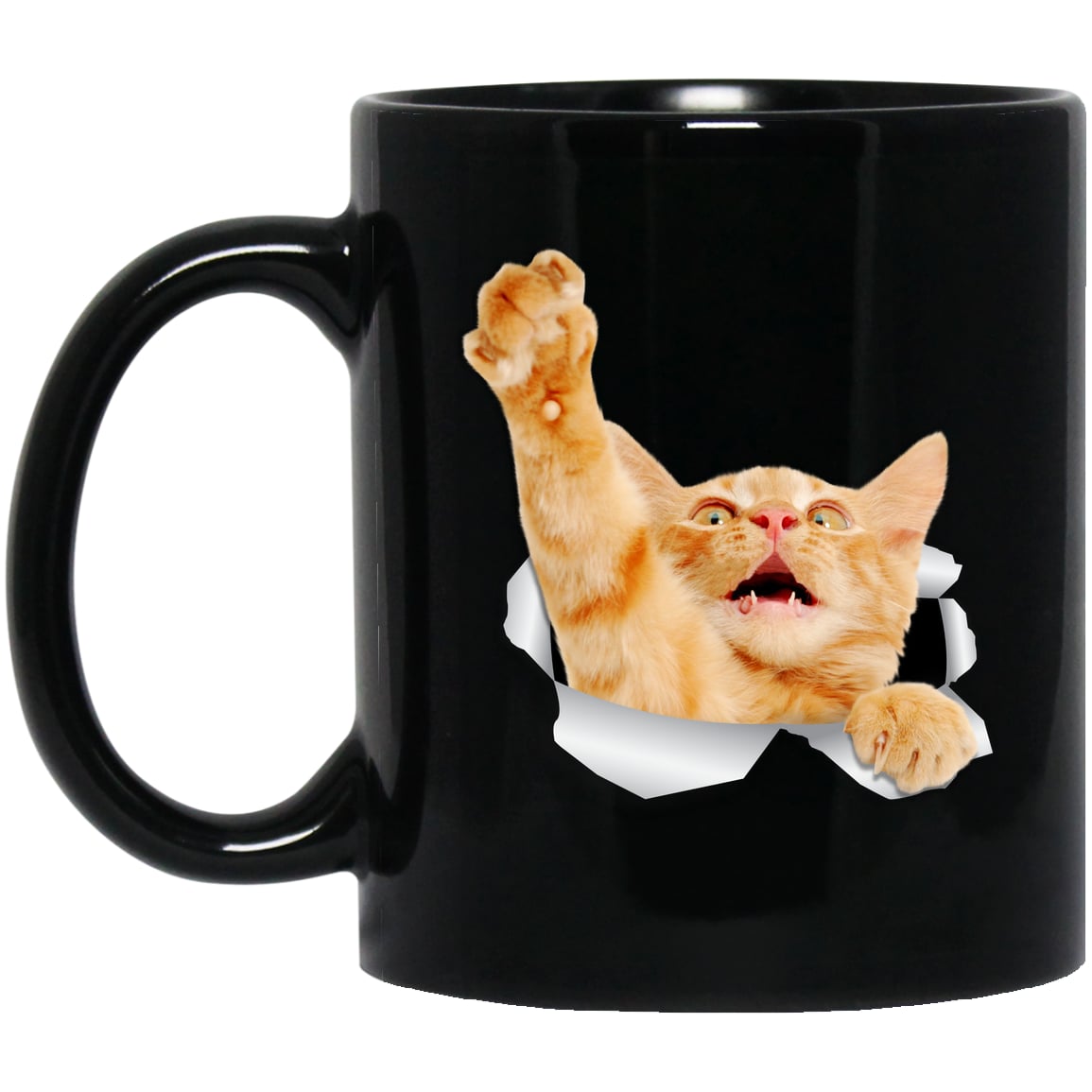 BM11OZ 11oz Black Mug Design Preview