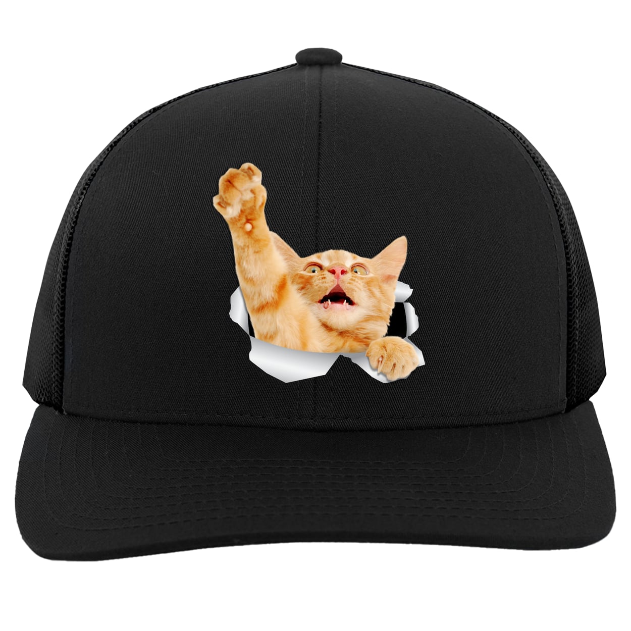 104C Trucker Snap Back - Black