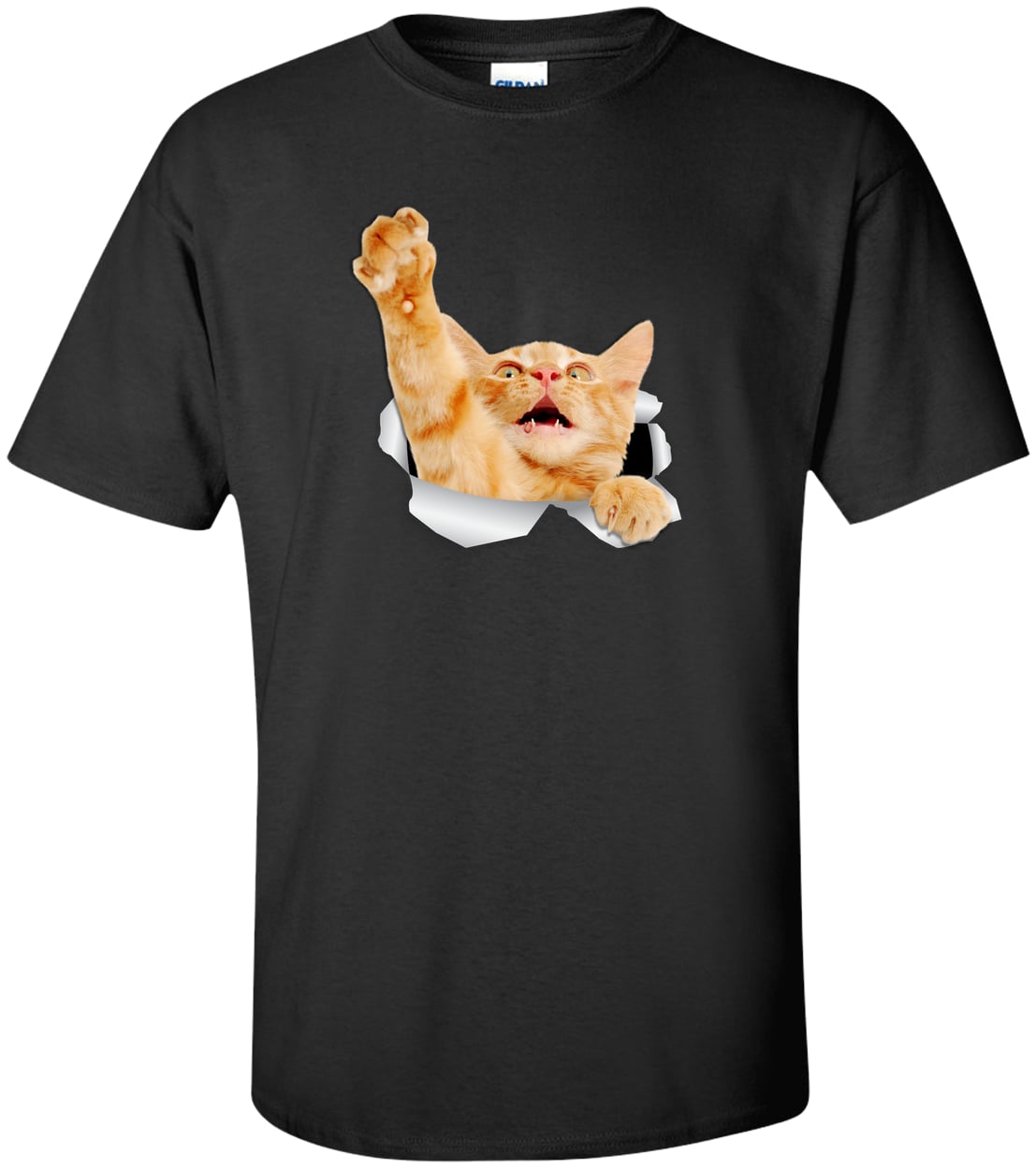 G200T Gildan Mens Tall Ultra Cotton Tee - Black