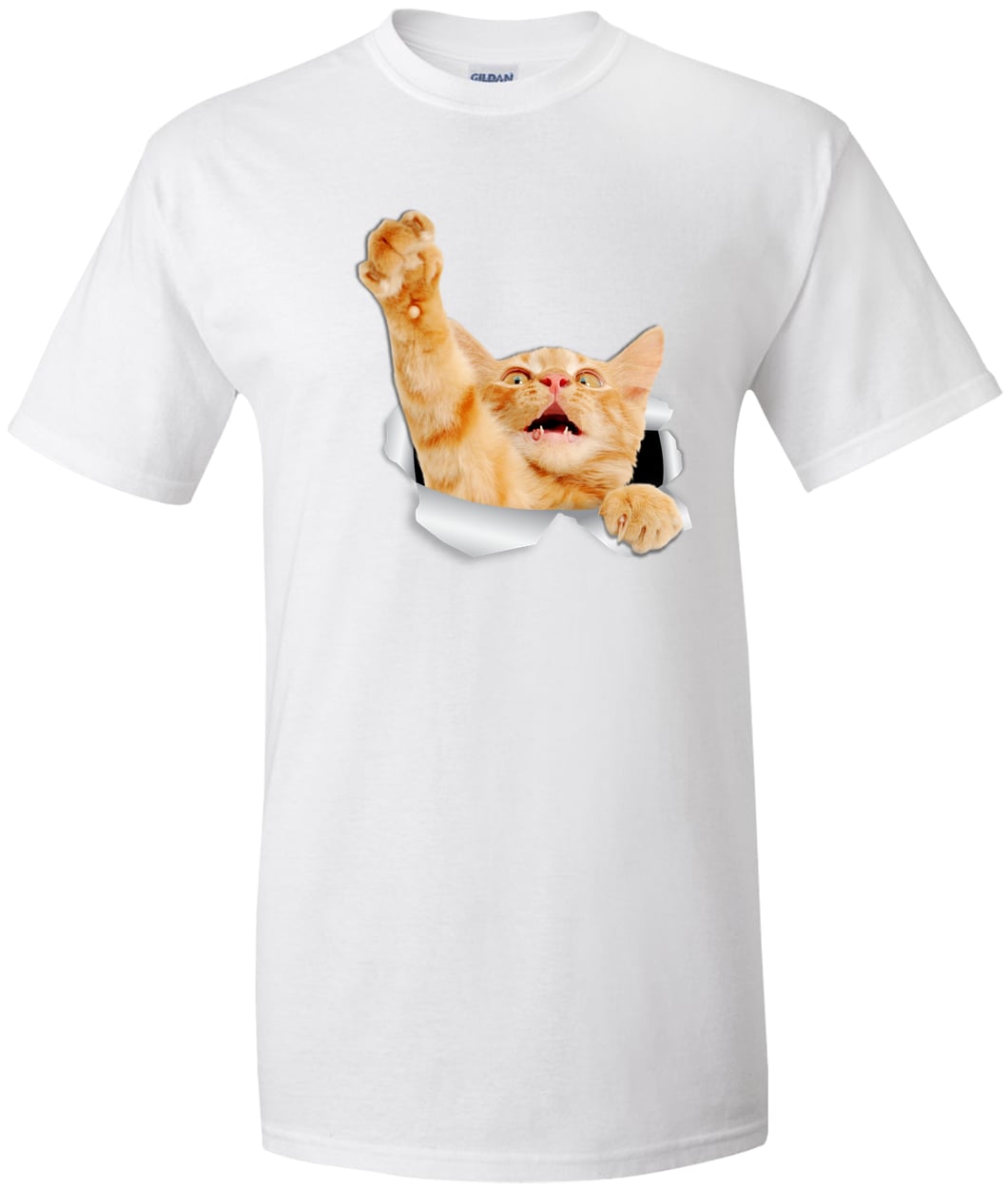 G200T Gildan Mens Tall Ultra Cotton Tee - White