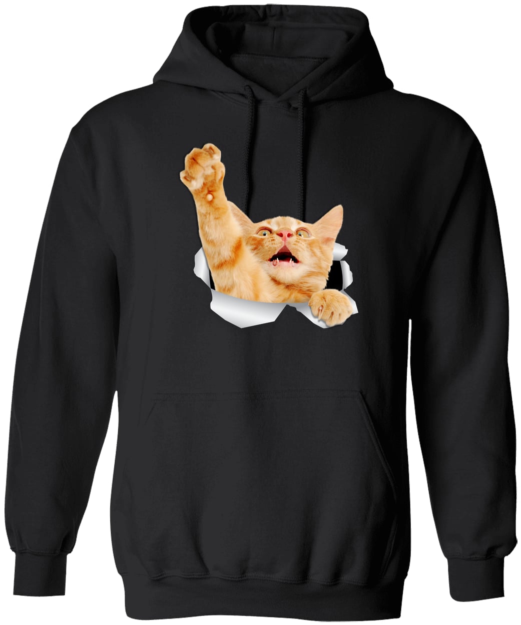G185 Gildan Pullover Hoodie - Black