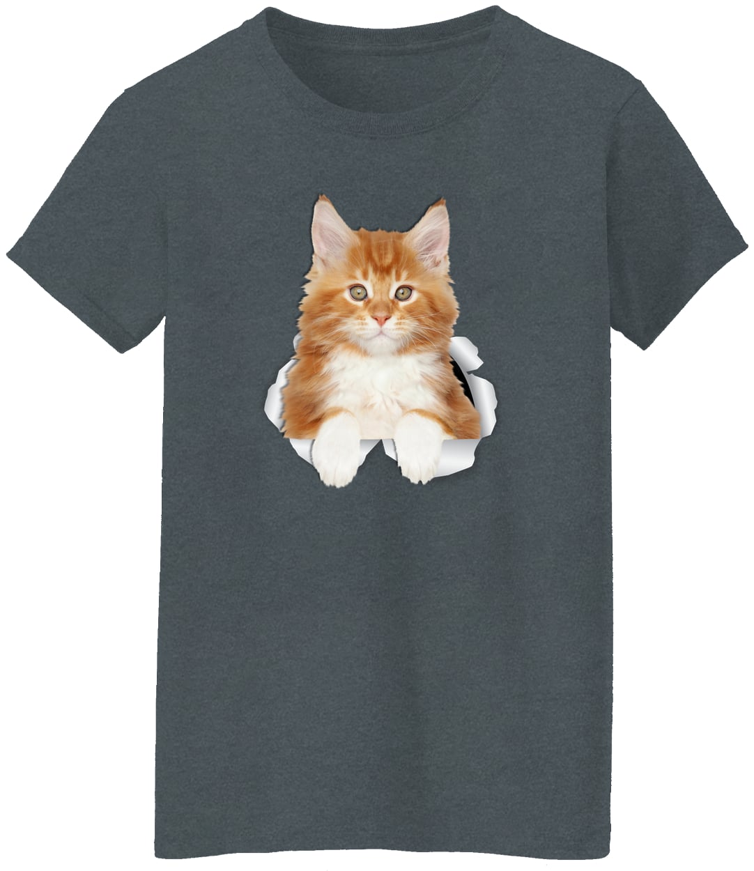 G500L Ladies' 5.3 oz. T-Shirt - Dark Heather
