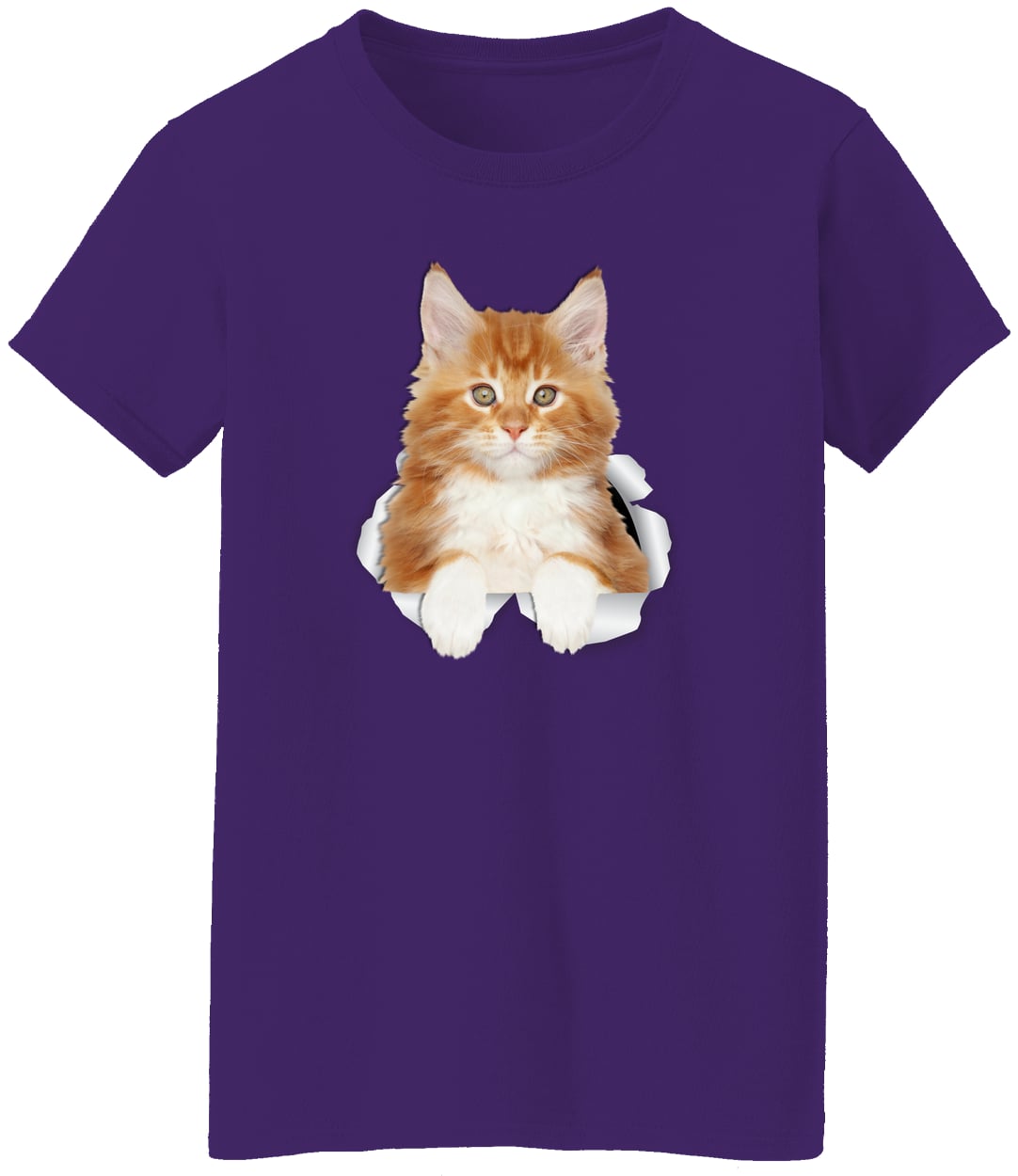 G500L Ladies' 5.3 oz. T-Shirt - Purple