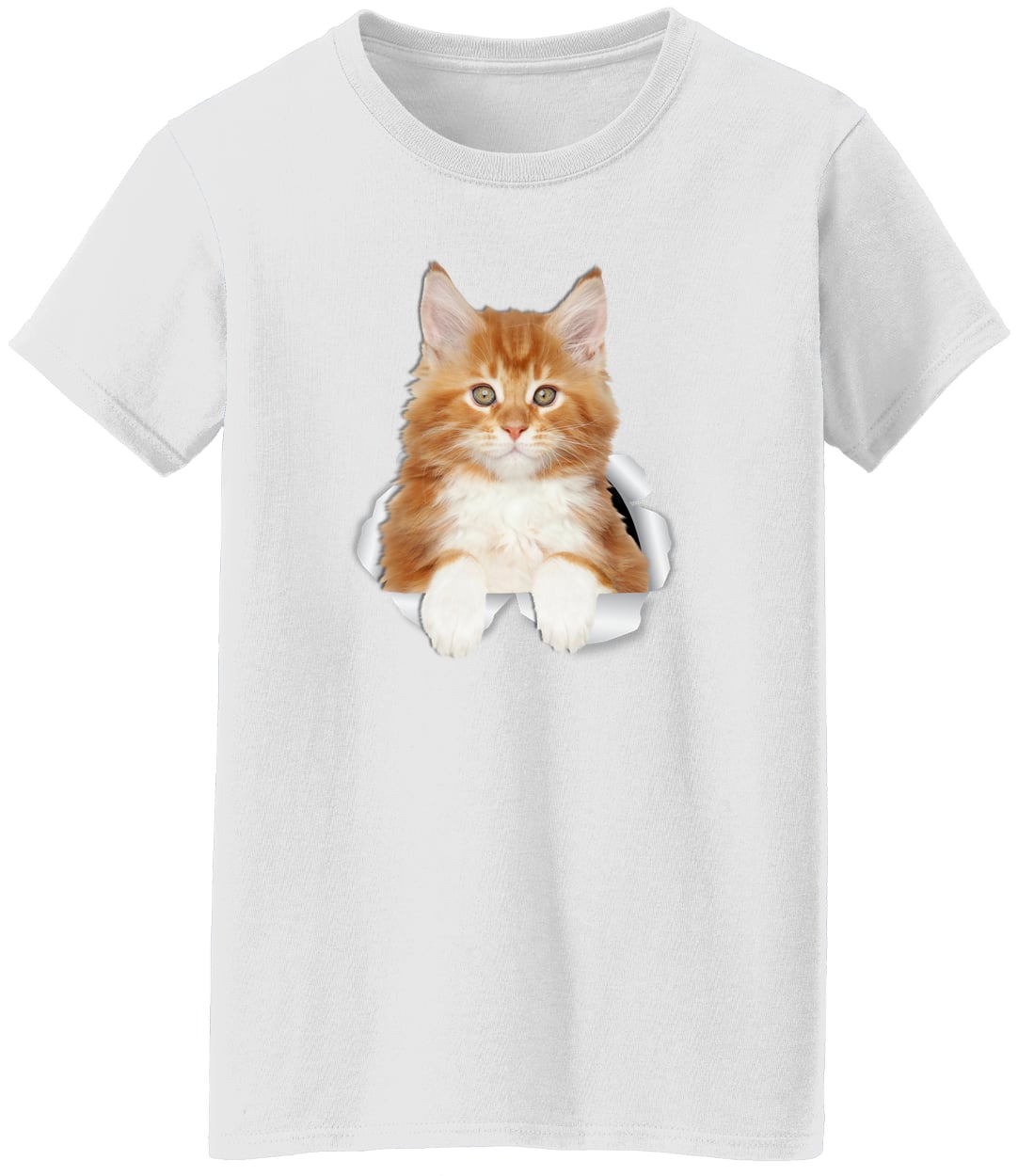 G500L Ladies' 5.3 oz. T-Shirt - White