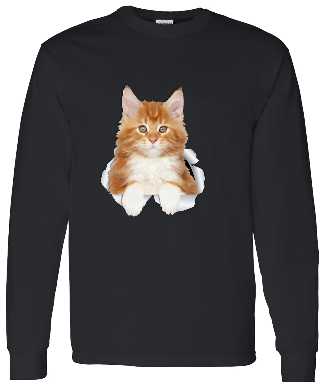 G540 LS T-Shirt 5.3 oz. - Black