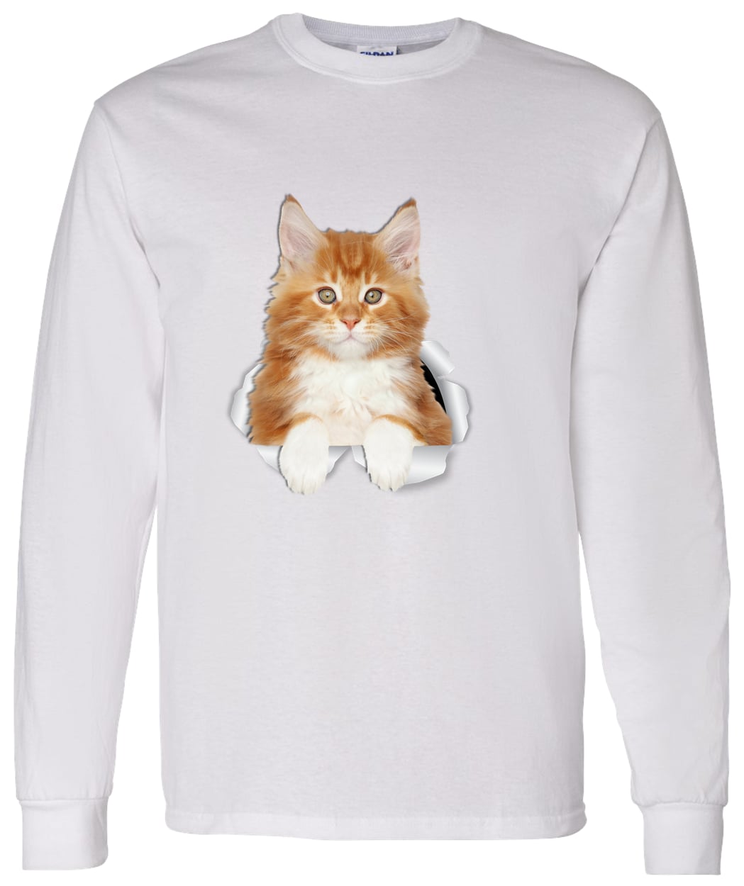 G540 LS T-Shirt 5.3 oz. - White