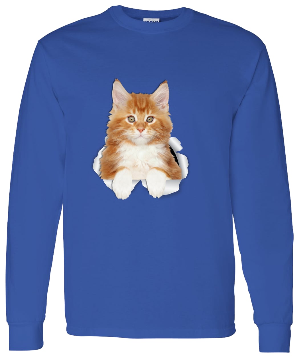 G540 LS T-Shirt 5.3 oz. - Royal