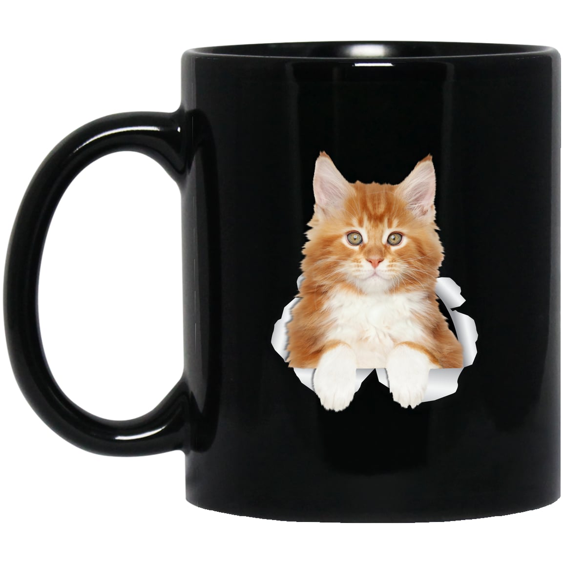 BM11OZ 11oz Black Mug Design Preview