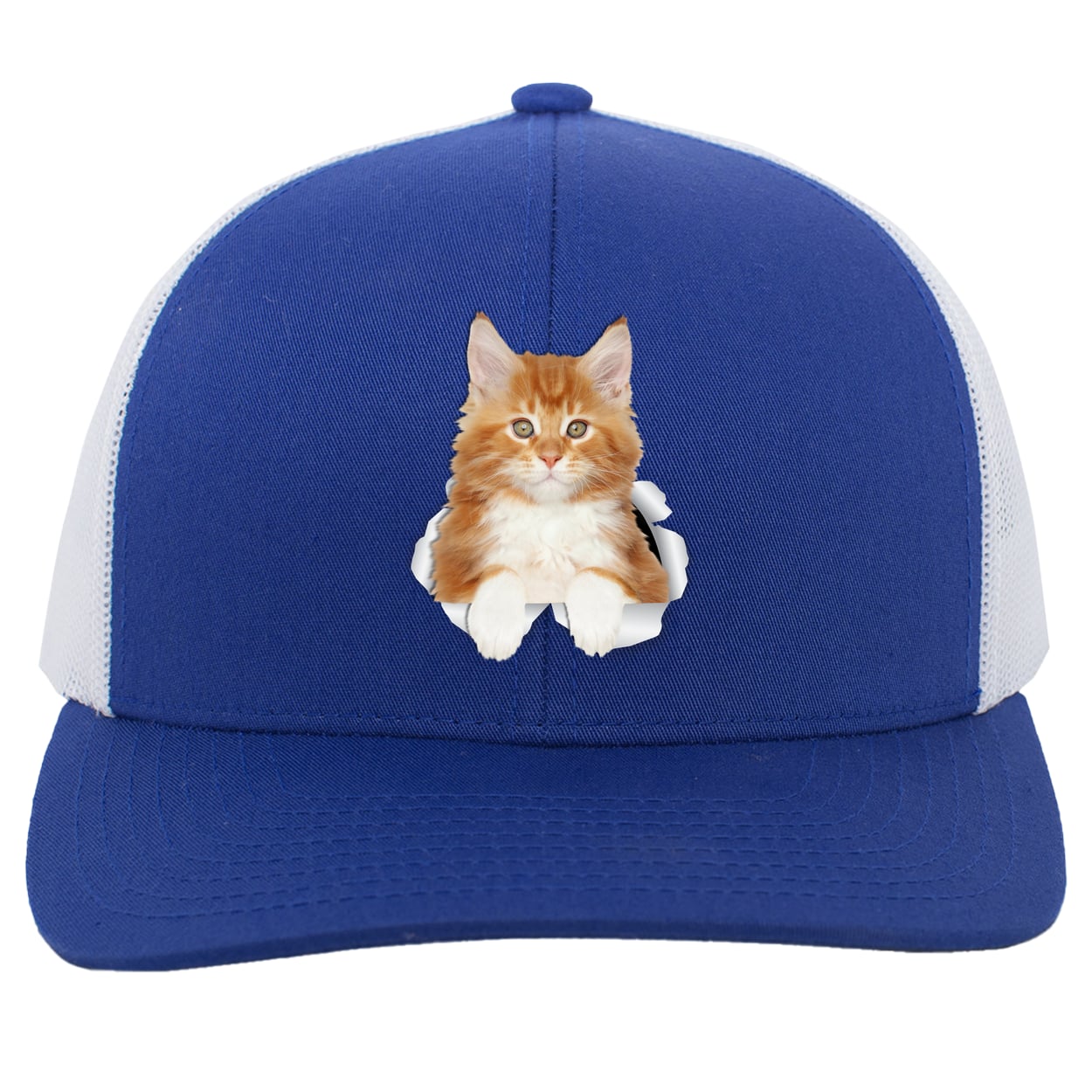 104C Trucker Snap Back - Royal/White