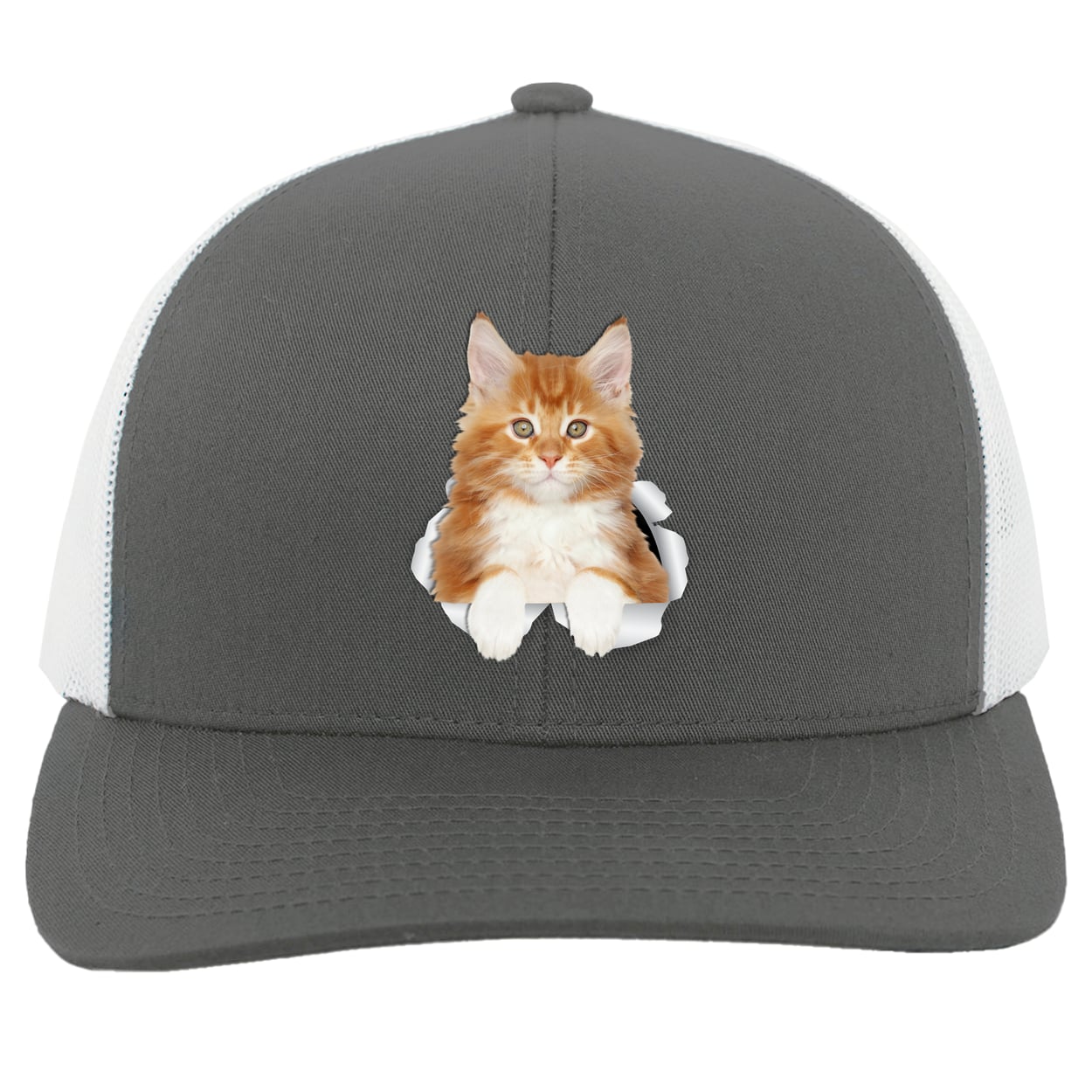 104C Trucker Snap Back - Graphite/White