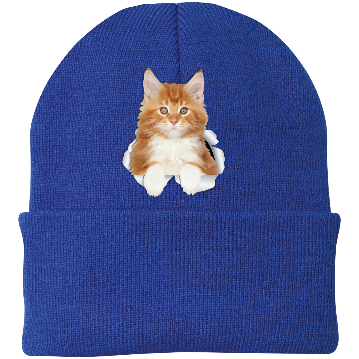 CP90 Port & Company Knit Beanie - Athletic Royal