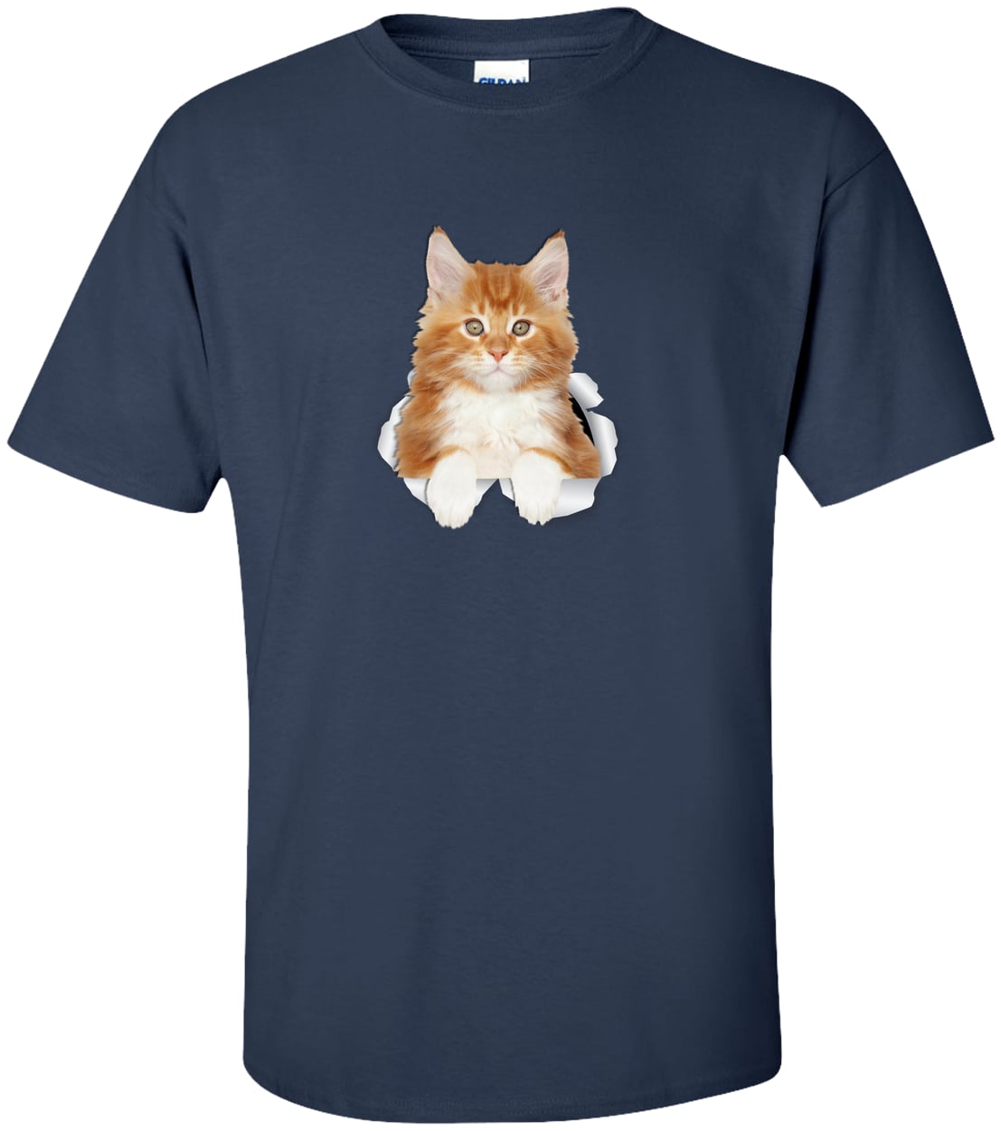 G200T Gildan Mens Tall Ultra Cotton Tee - Navy
