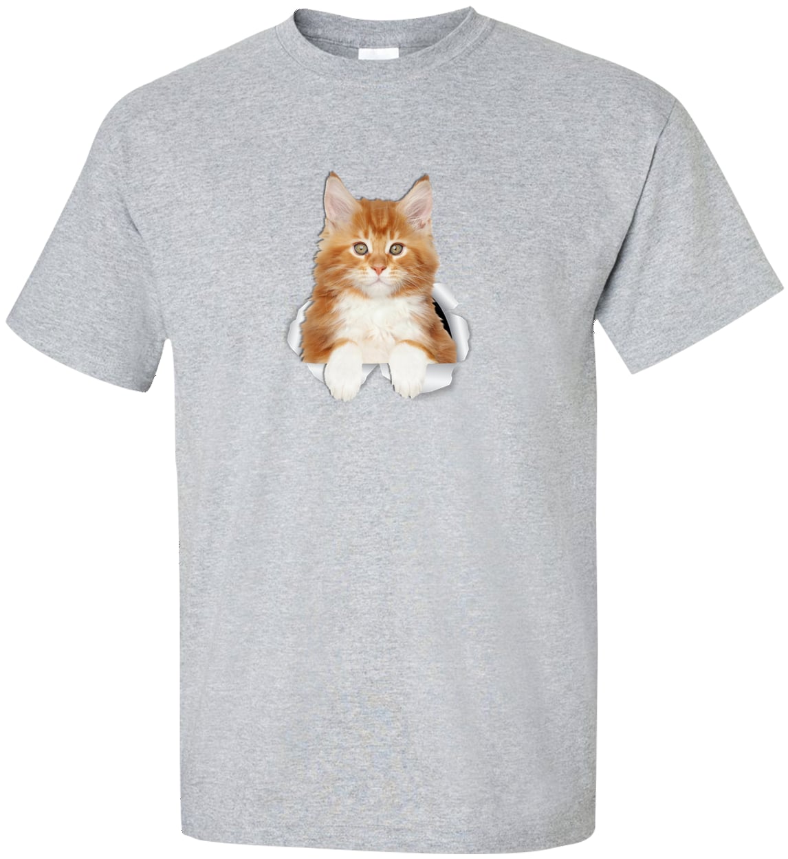 G200T Gildan Mens Tall Ultra Cotton Tee - Sport Grey
