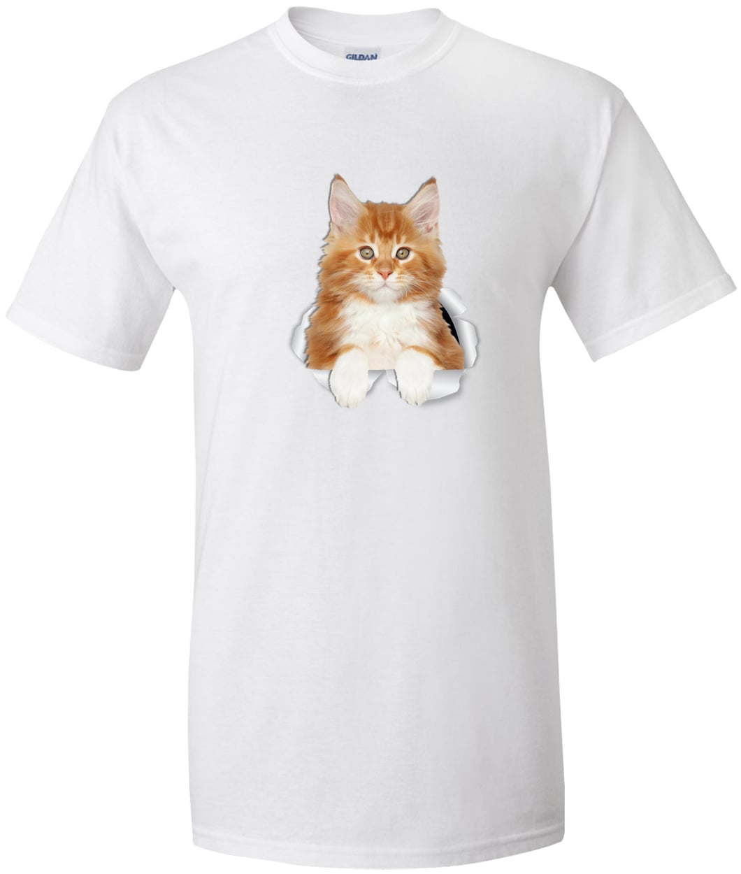 G200T Gildan Mens Tall Ultra Cotton Tee - White