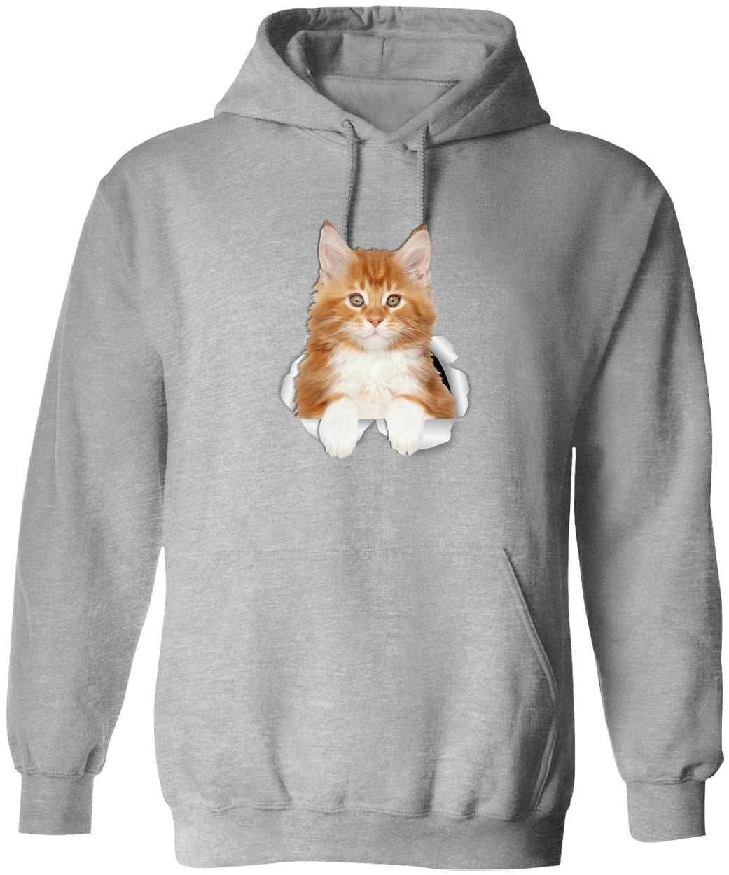 G185 Gildan Pullover Hoodie - Sport Grey