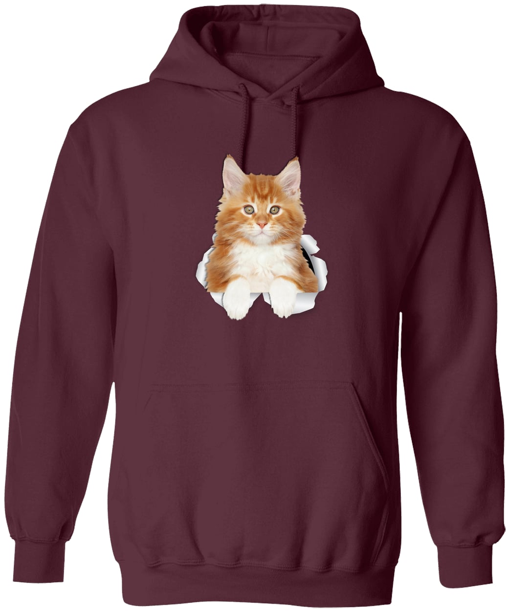 G185 Gildan Pullover Hoodie - Maroon